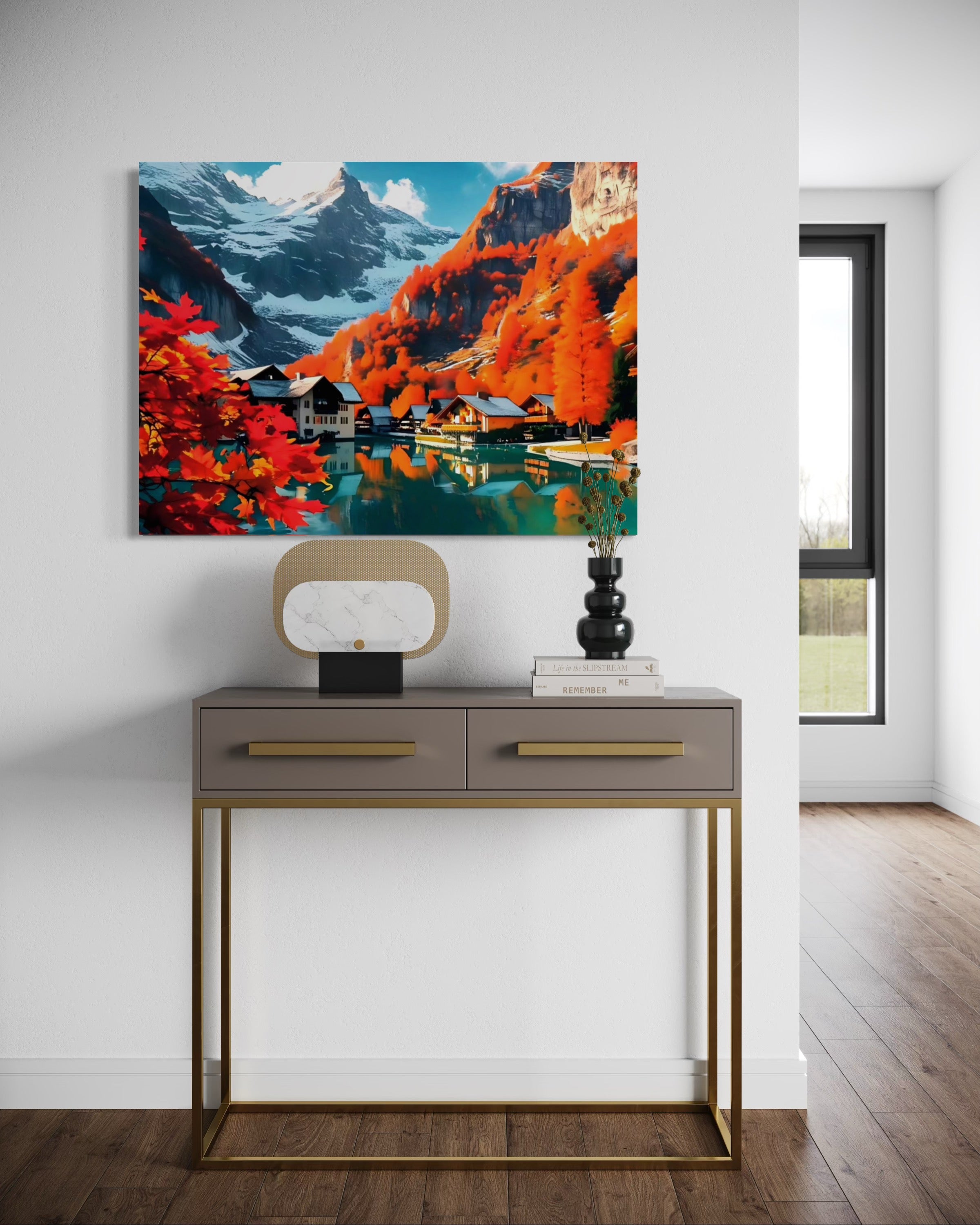 Switzerland Fall Landscape