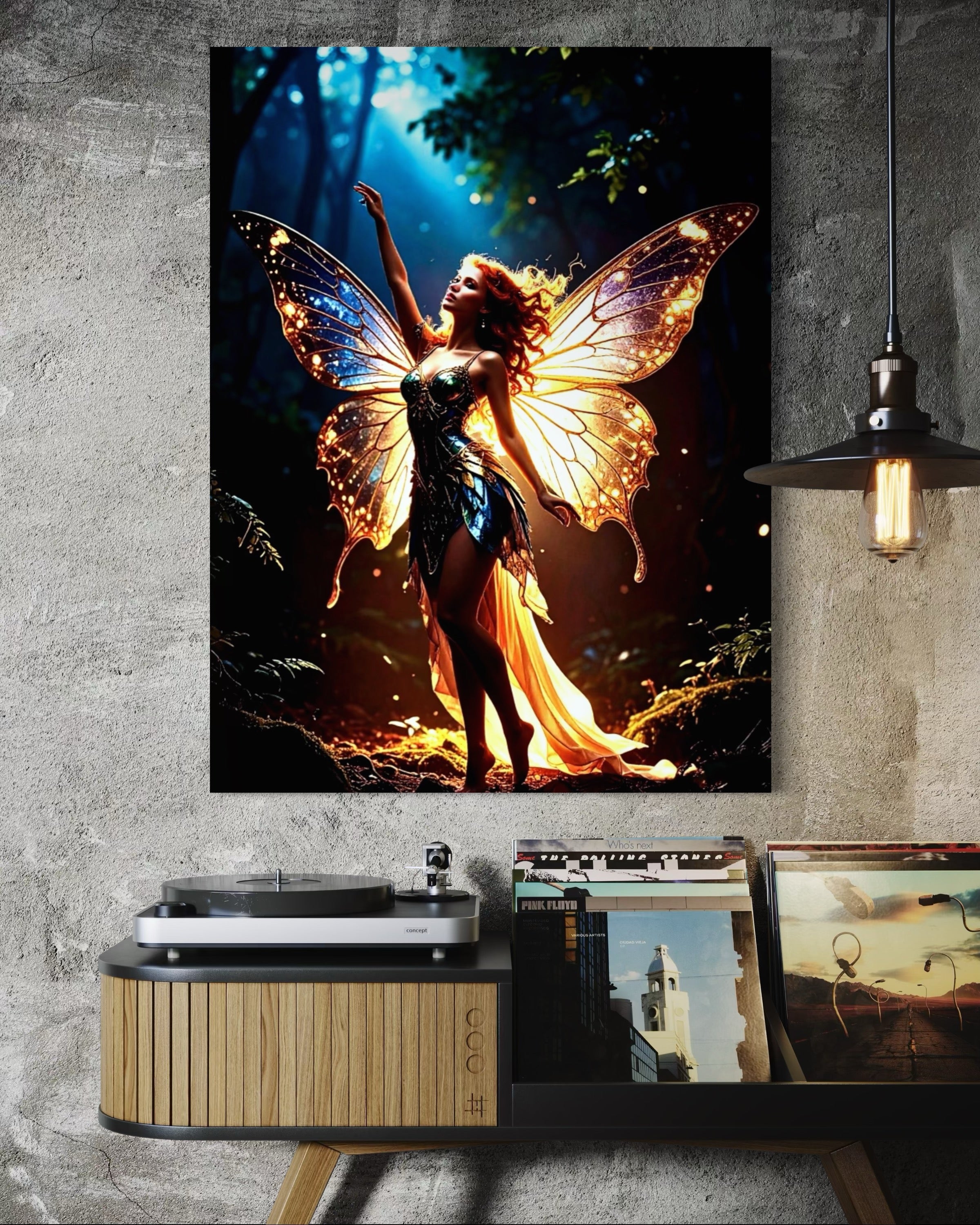 Enchanting Glowing Fairy