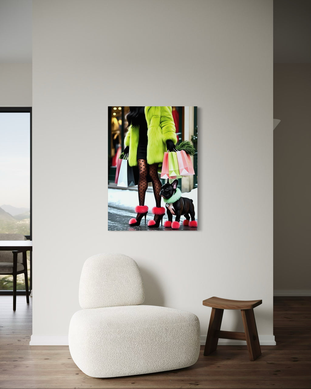 Shopping Pals Museum Print