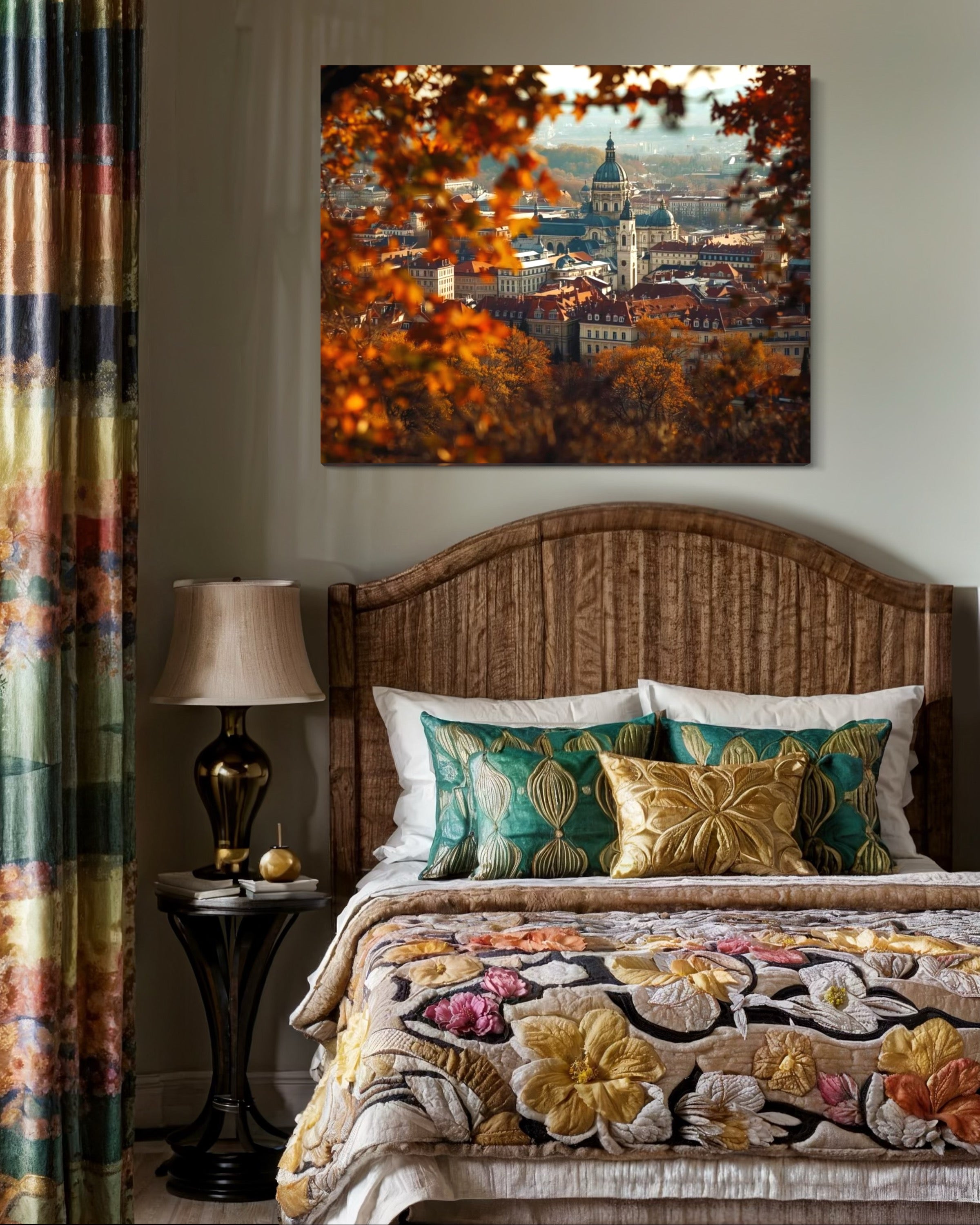 Autumn in Vienna Museum Print