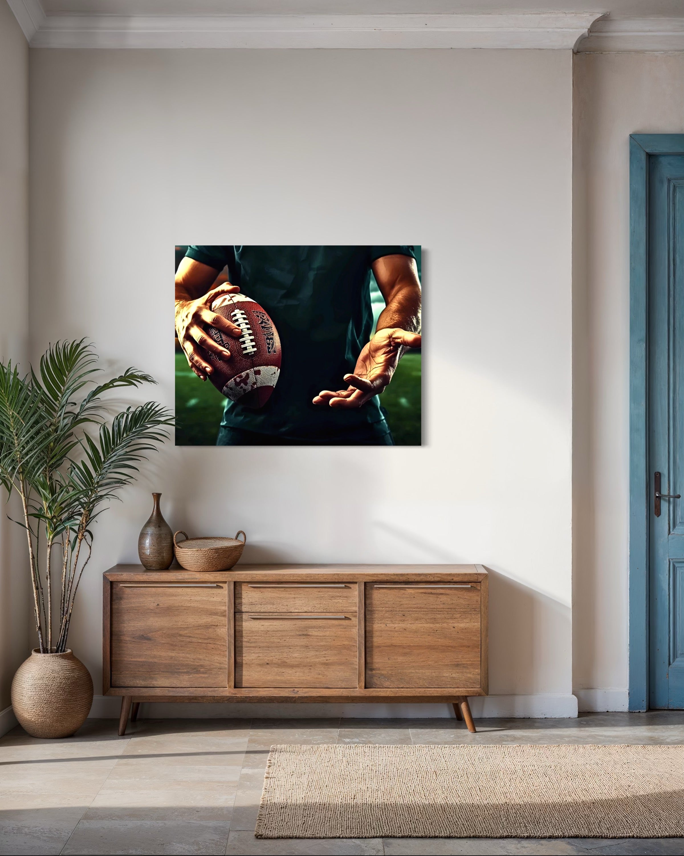 American Football Season Museum Print