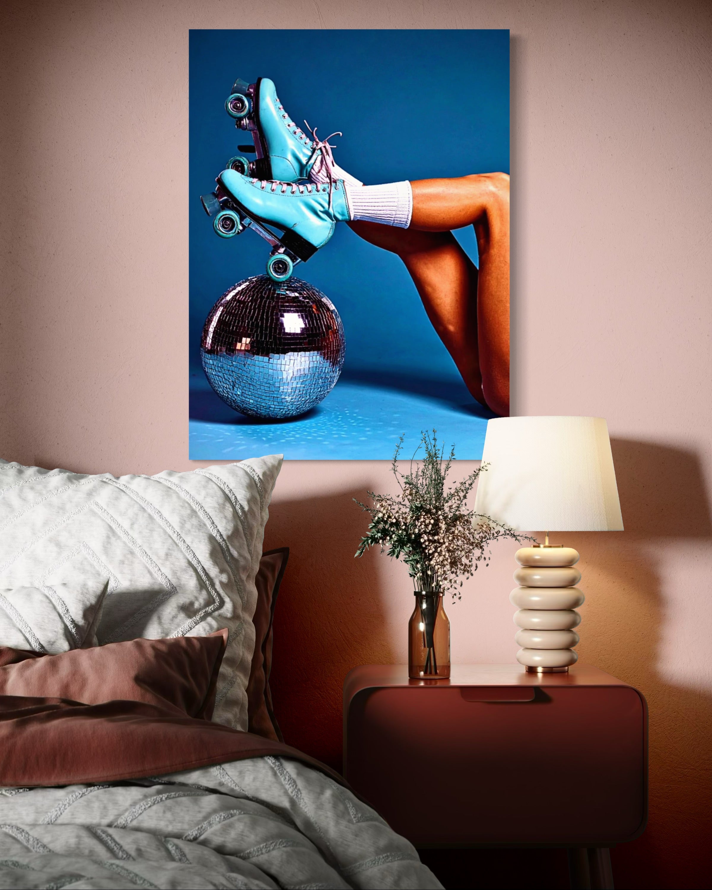Retro Roller Skates Museum Print