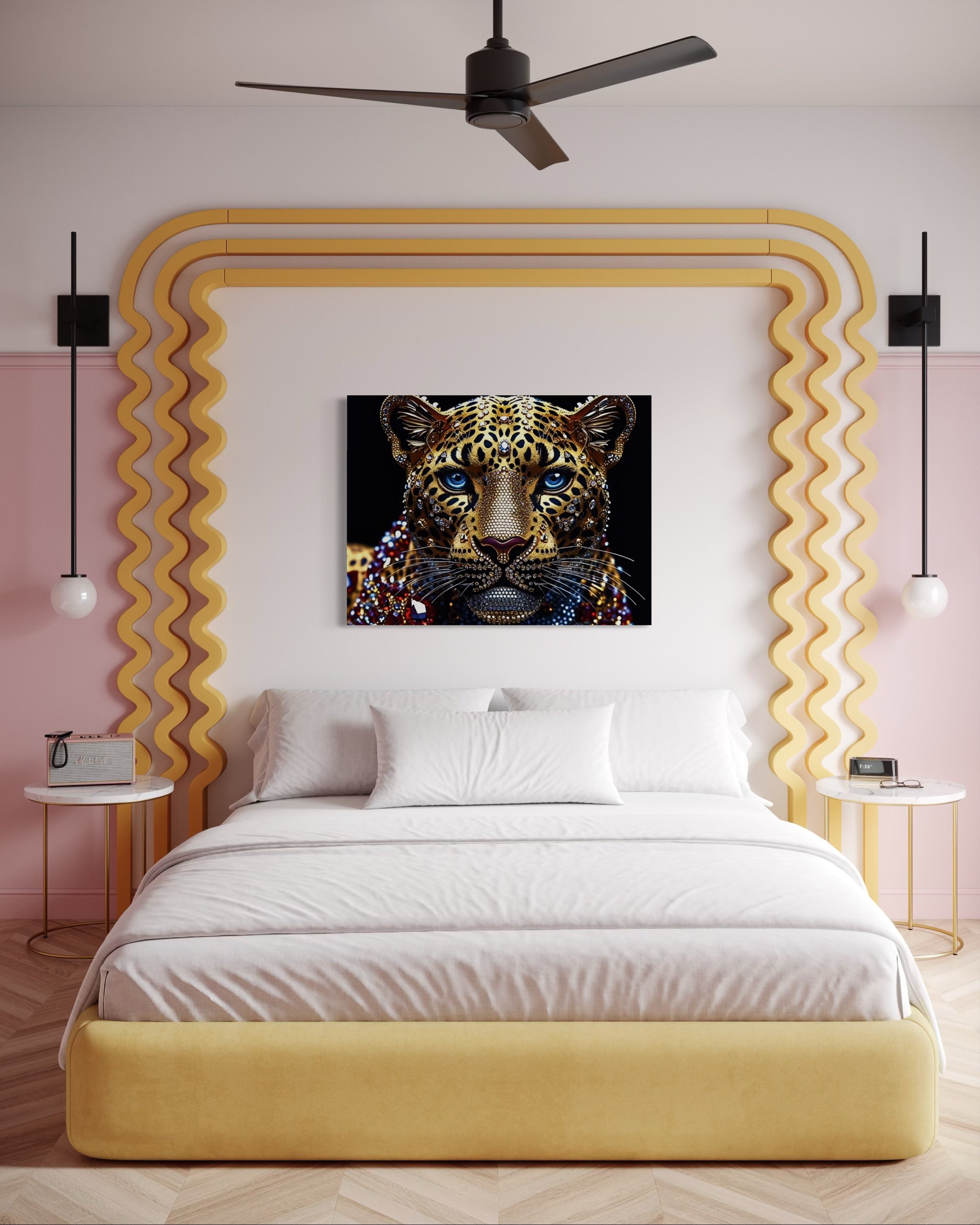 Gemstone Leopard