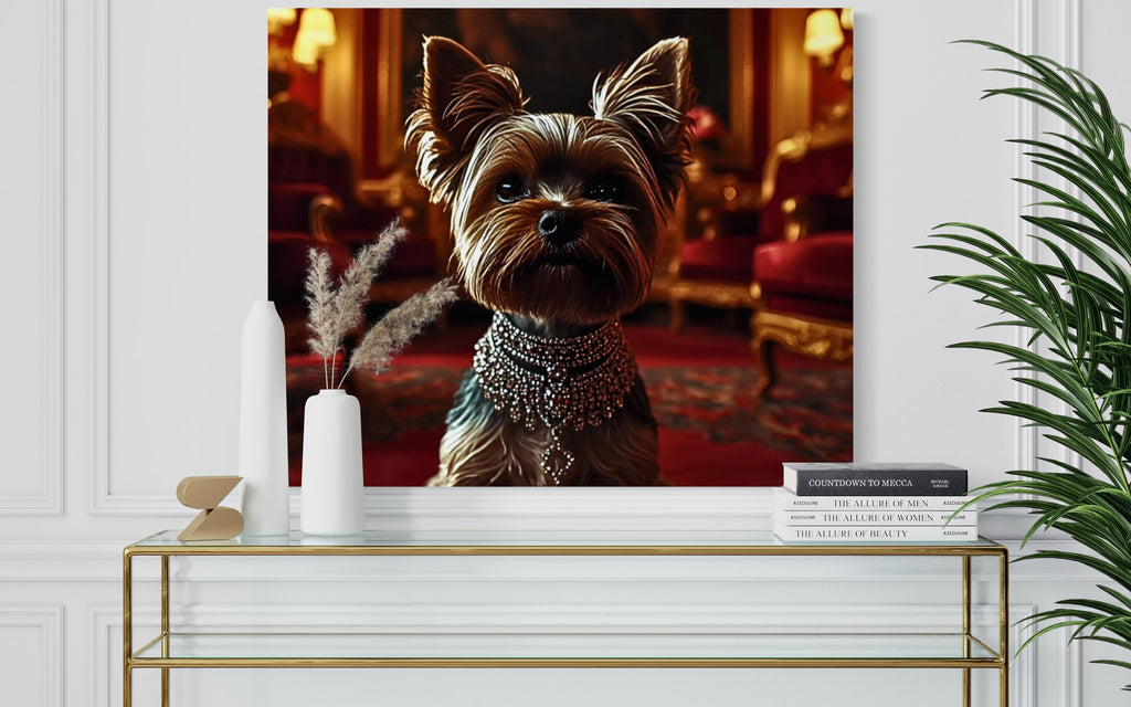 Victorian Royal Yorkie Portrait