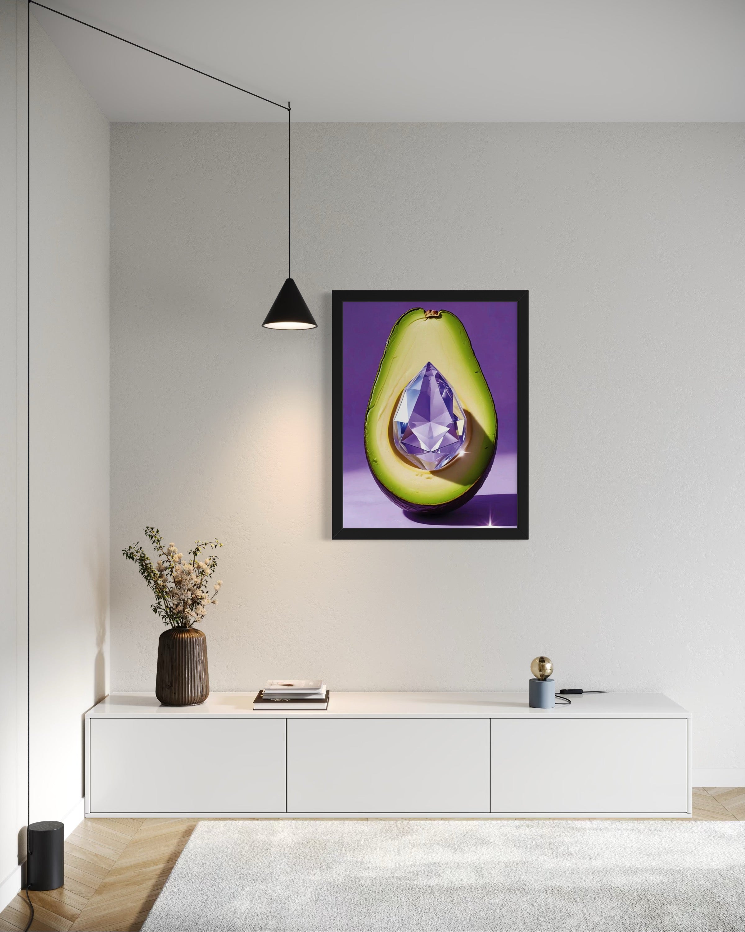 Avocado Gem Museum Print