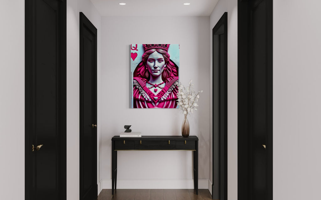 Queen of Hearts Card
