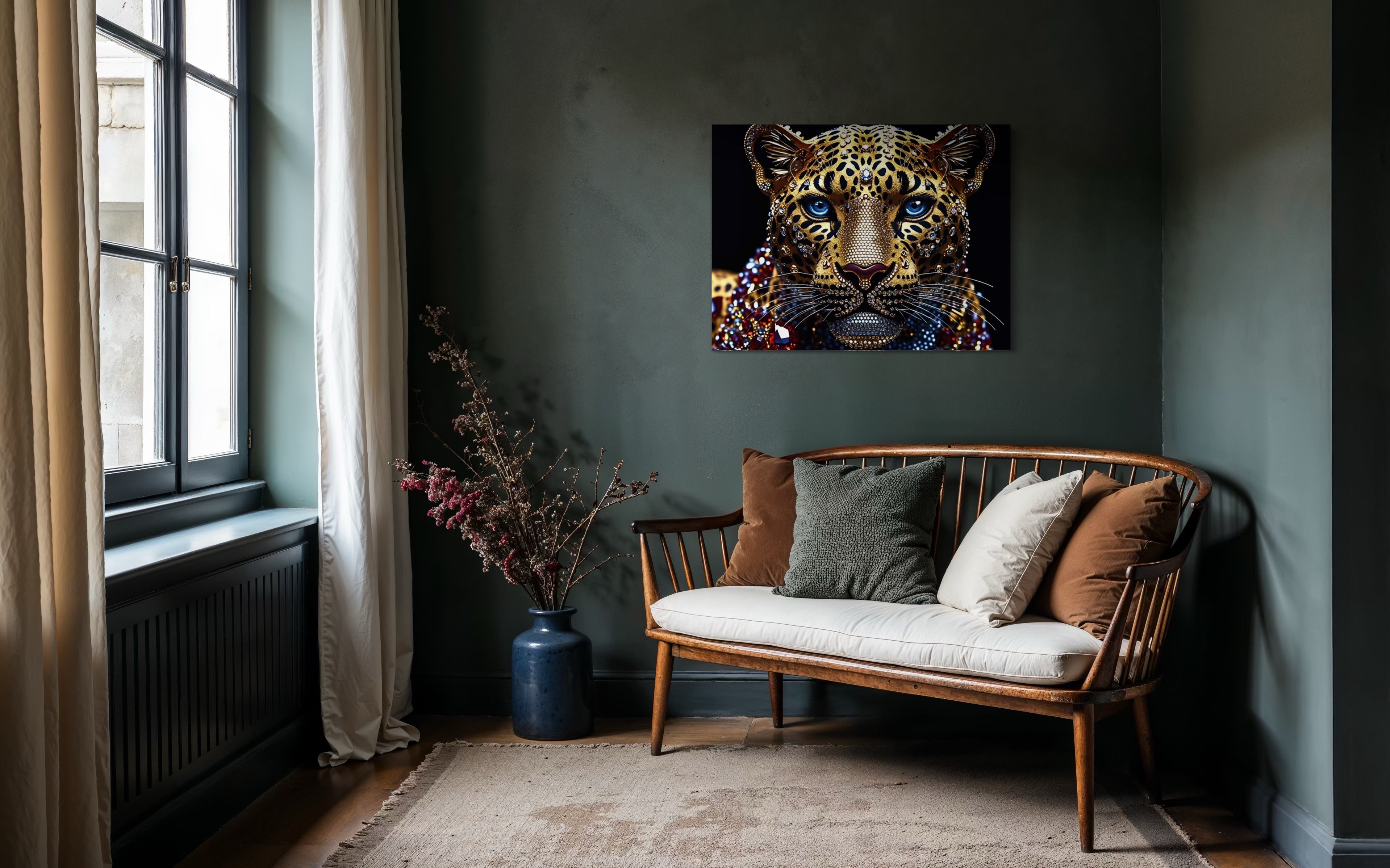 Gemstone Leopard