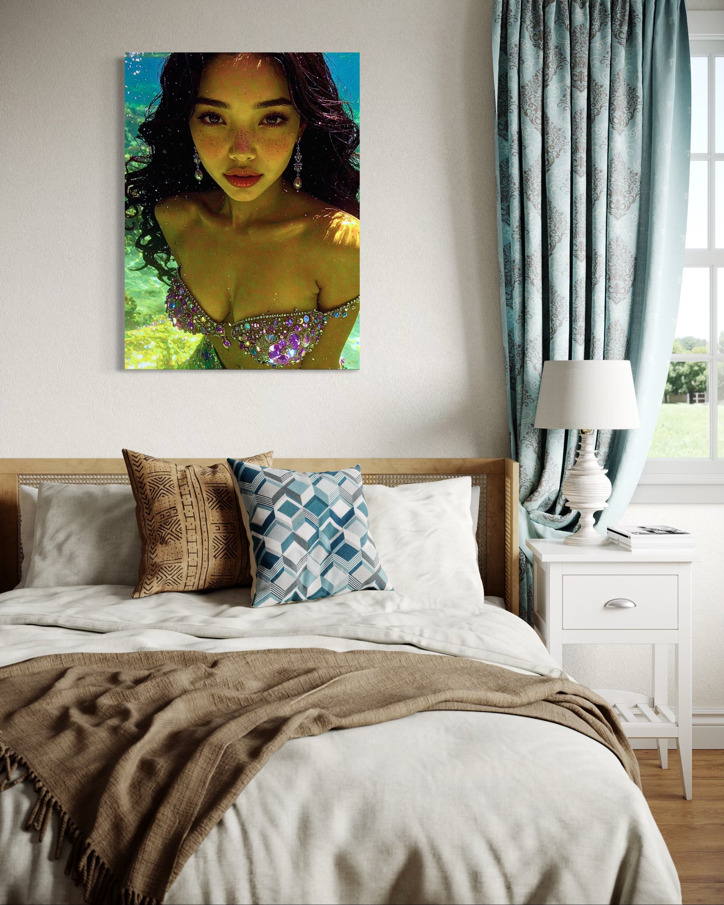 Vespera Siren of Kalanggaman Island Museum Print