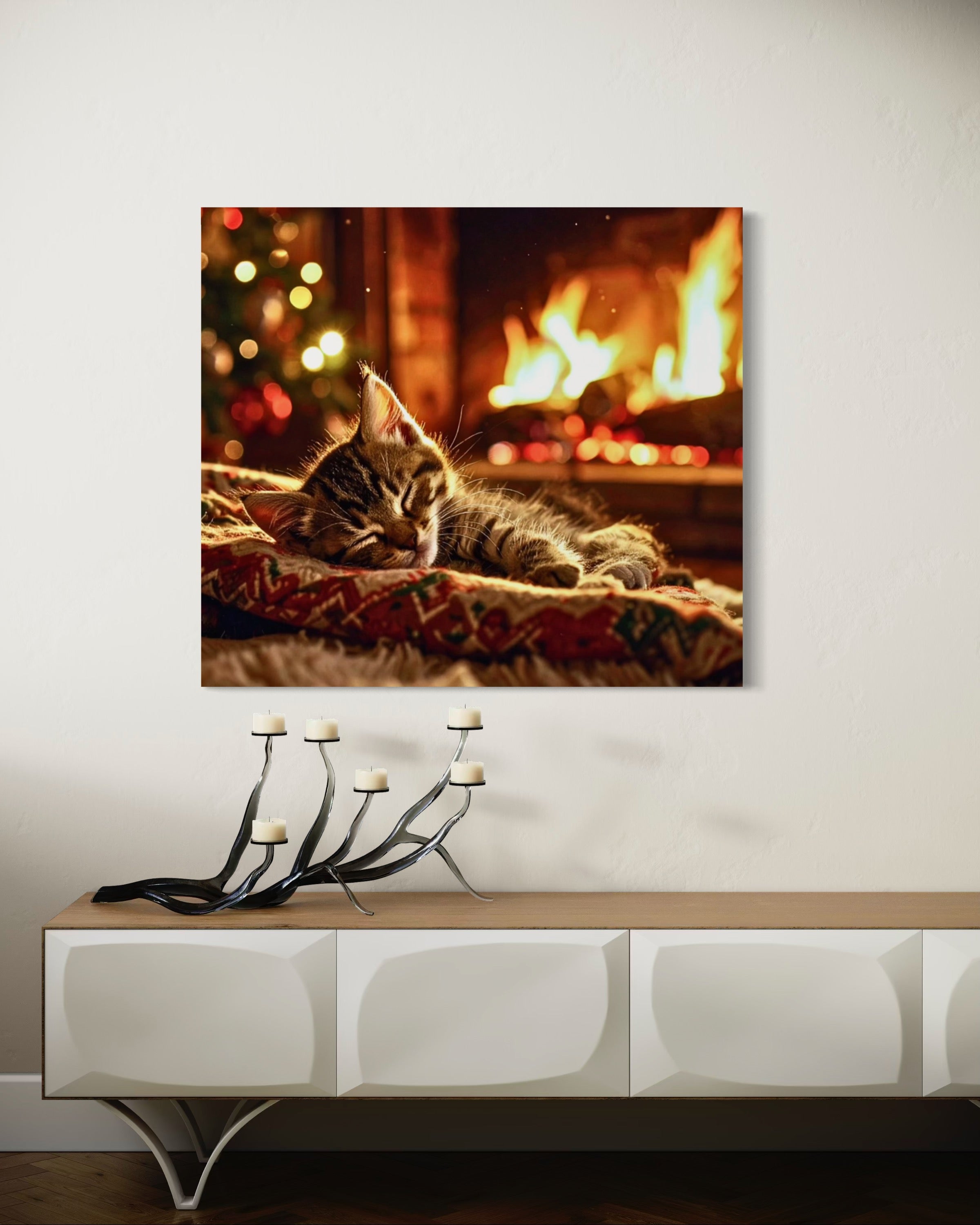 Magic Christmas Kitten Dreams