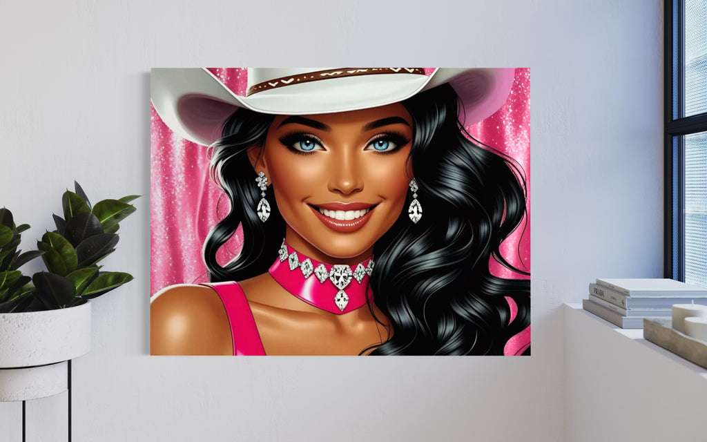 Cowgirl Princess - Black Hair