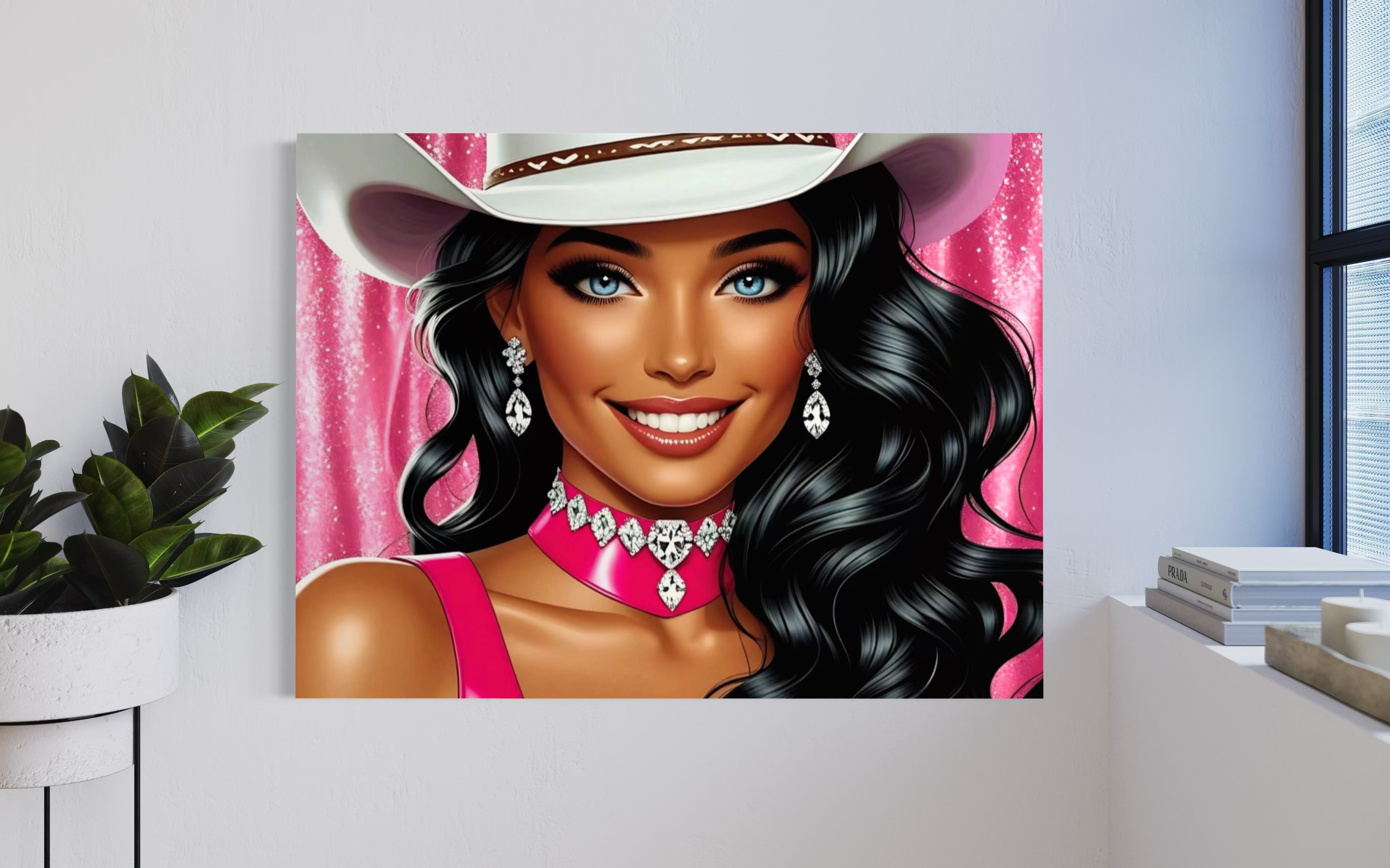 Cowgirl Princess - Black Hair