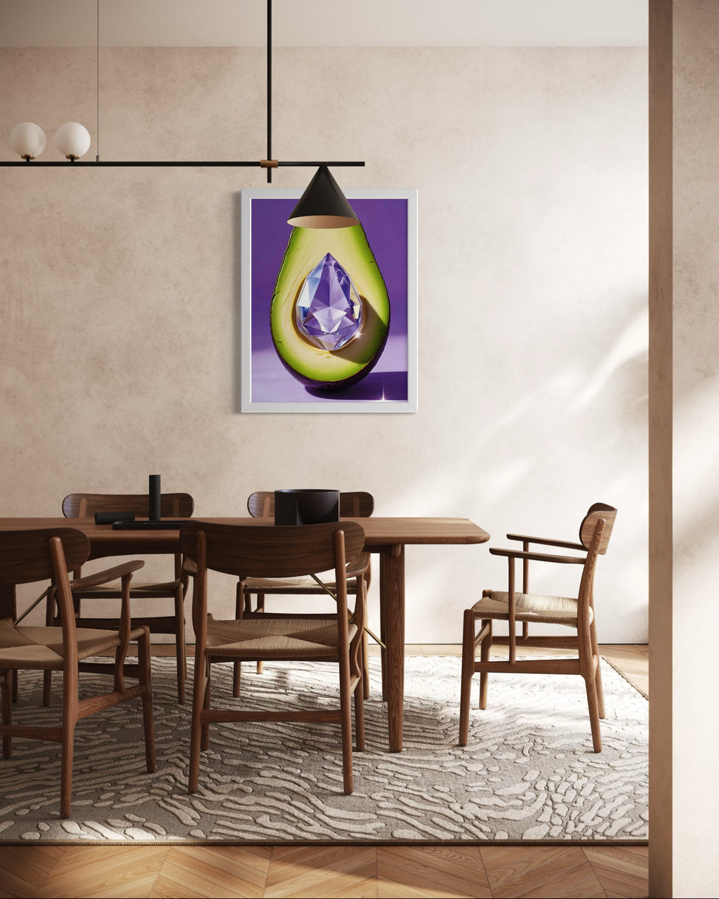 Avocado Gem Museum Print