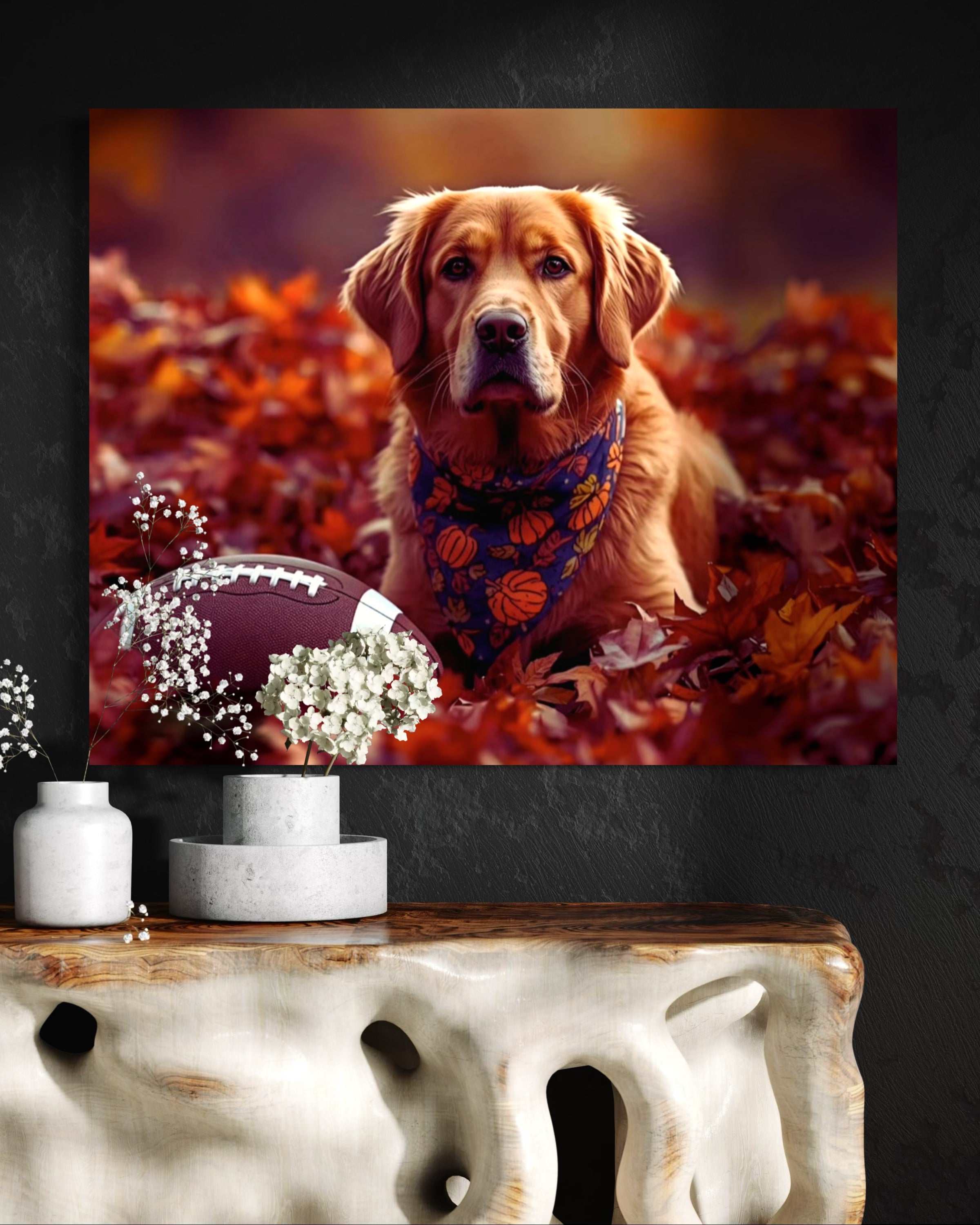 All American Autumn Museum Print