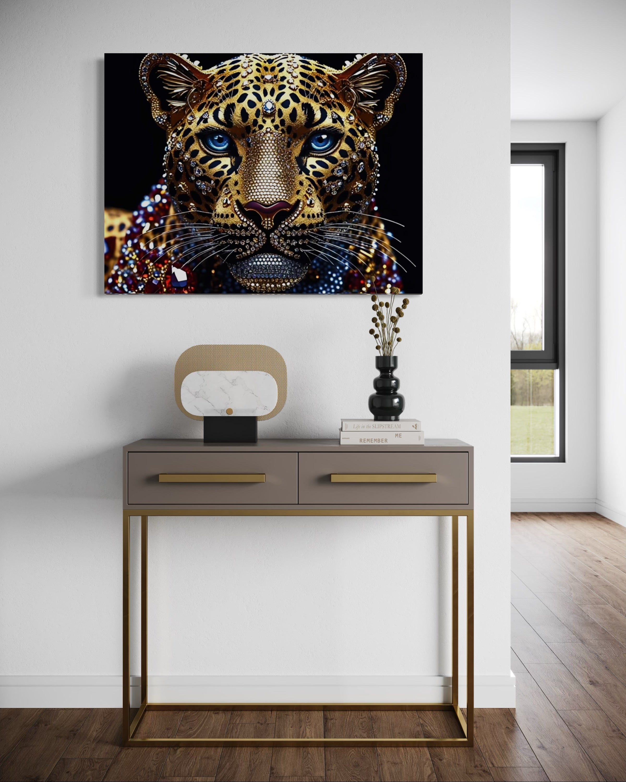 Gemstone Leopard