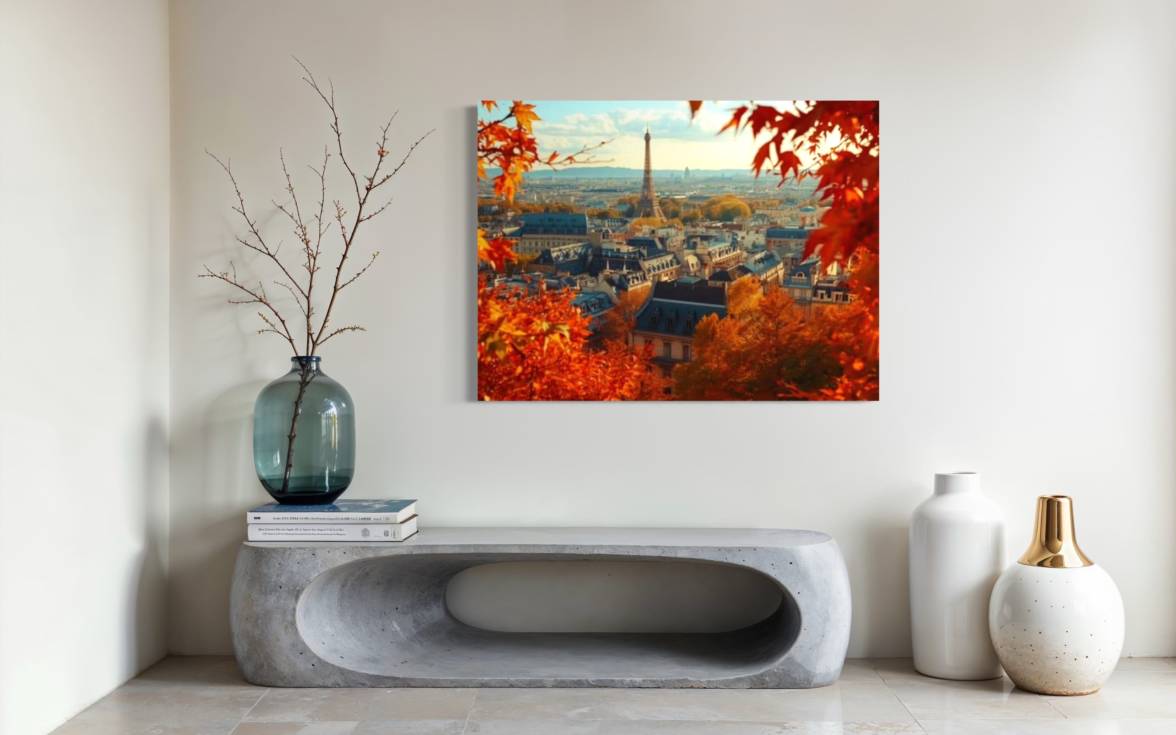 Autumn in Paris Museum Print