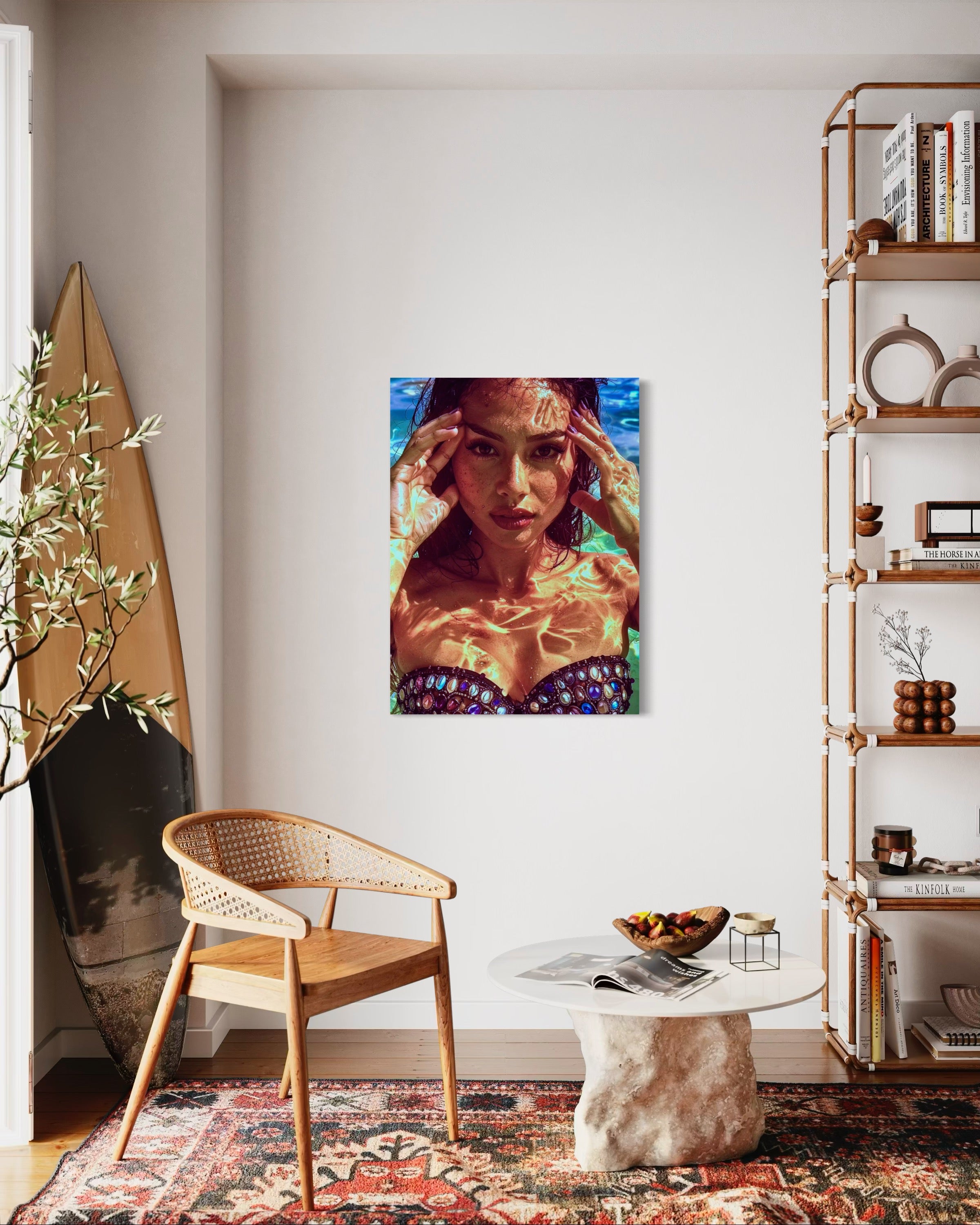 Mirabella Siren of Cayo de Agua, Venezuela Museum Print