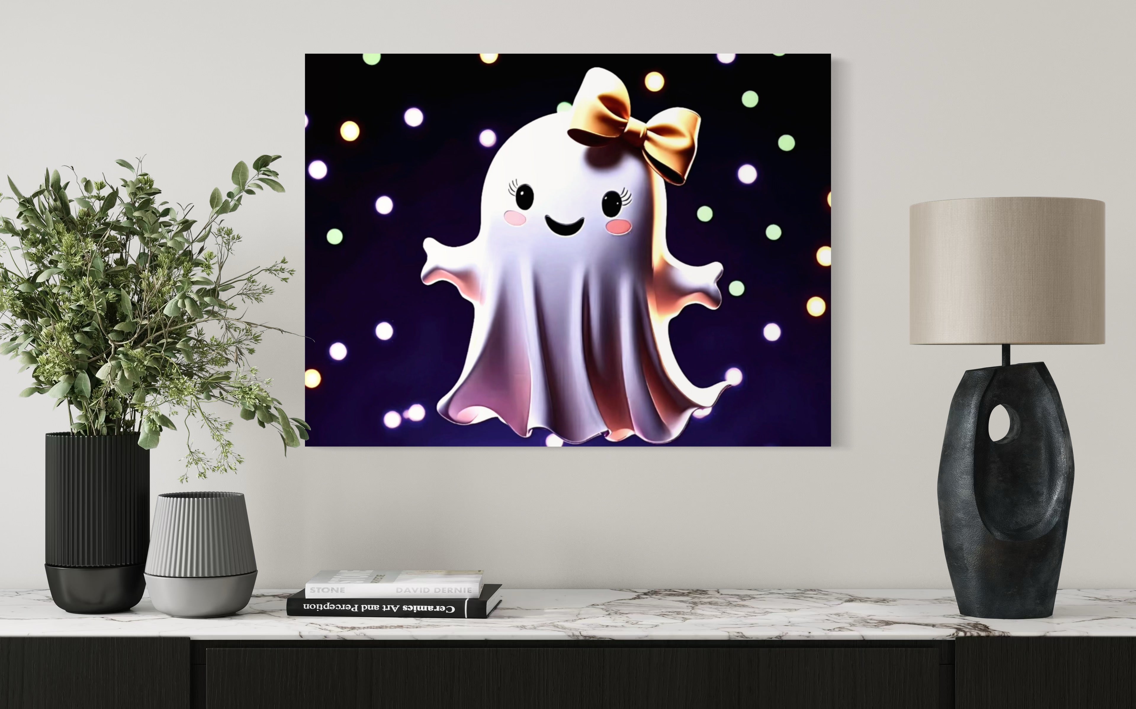 Ghost Girl with Big Bow