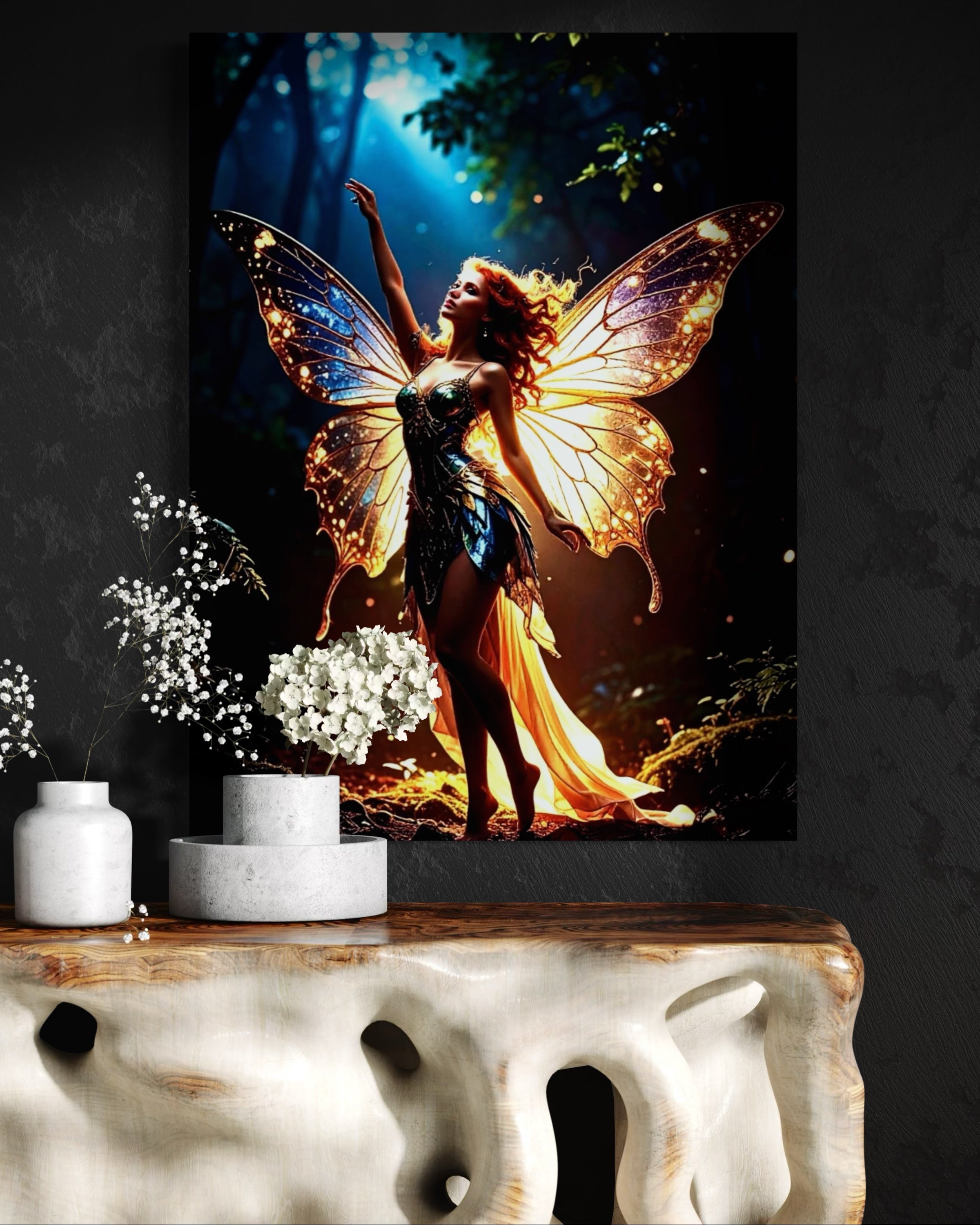 Enchanting Glowing Fairy