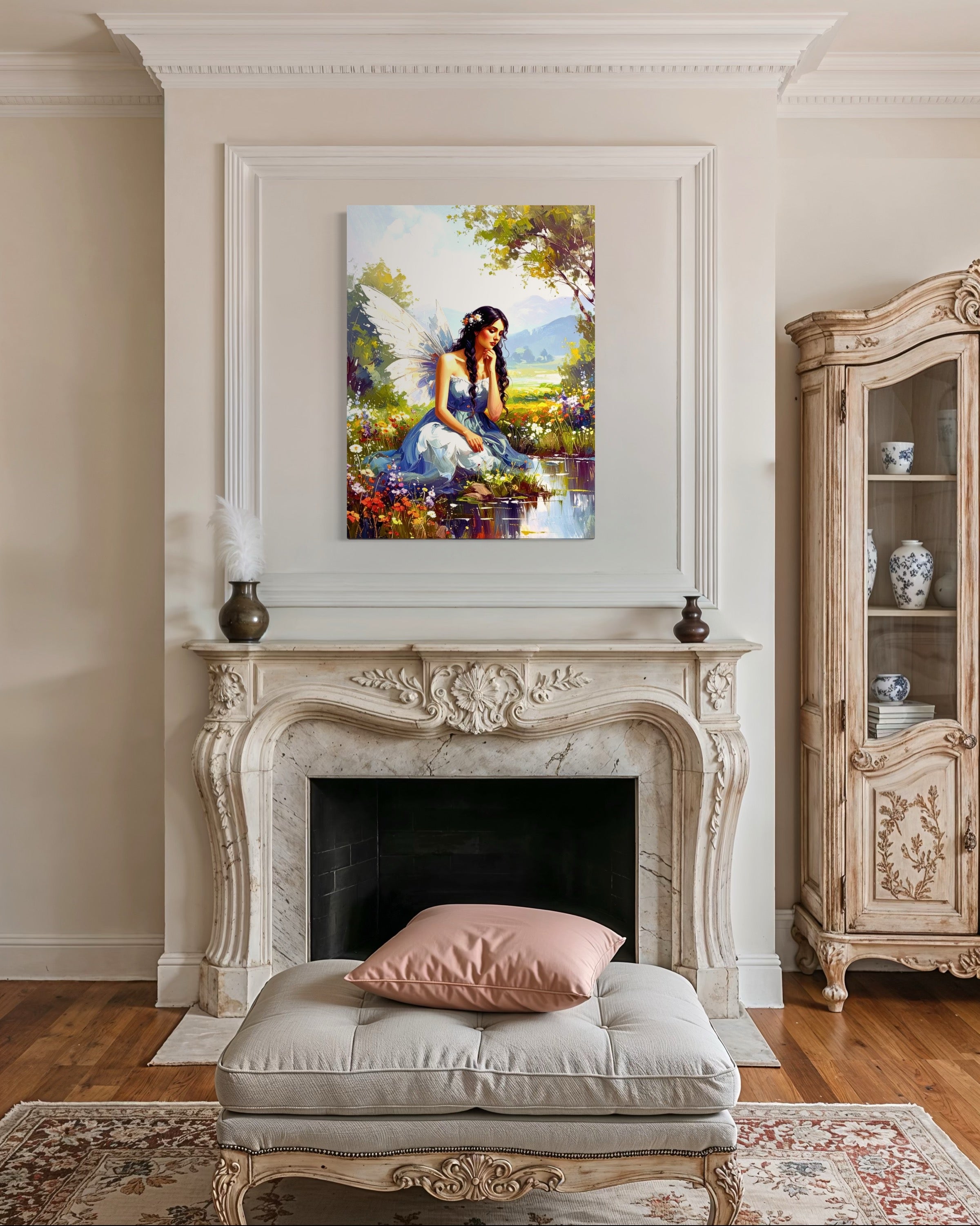 Dreamy Fairy Meadow Poster