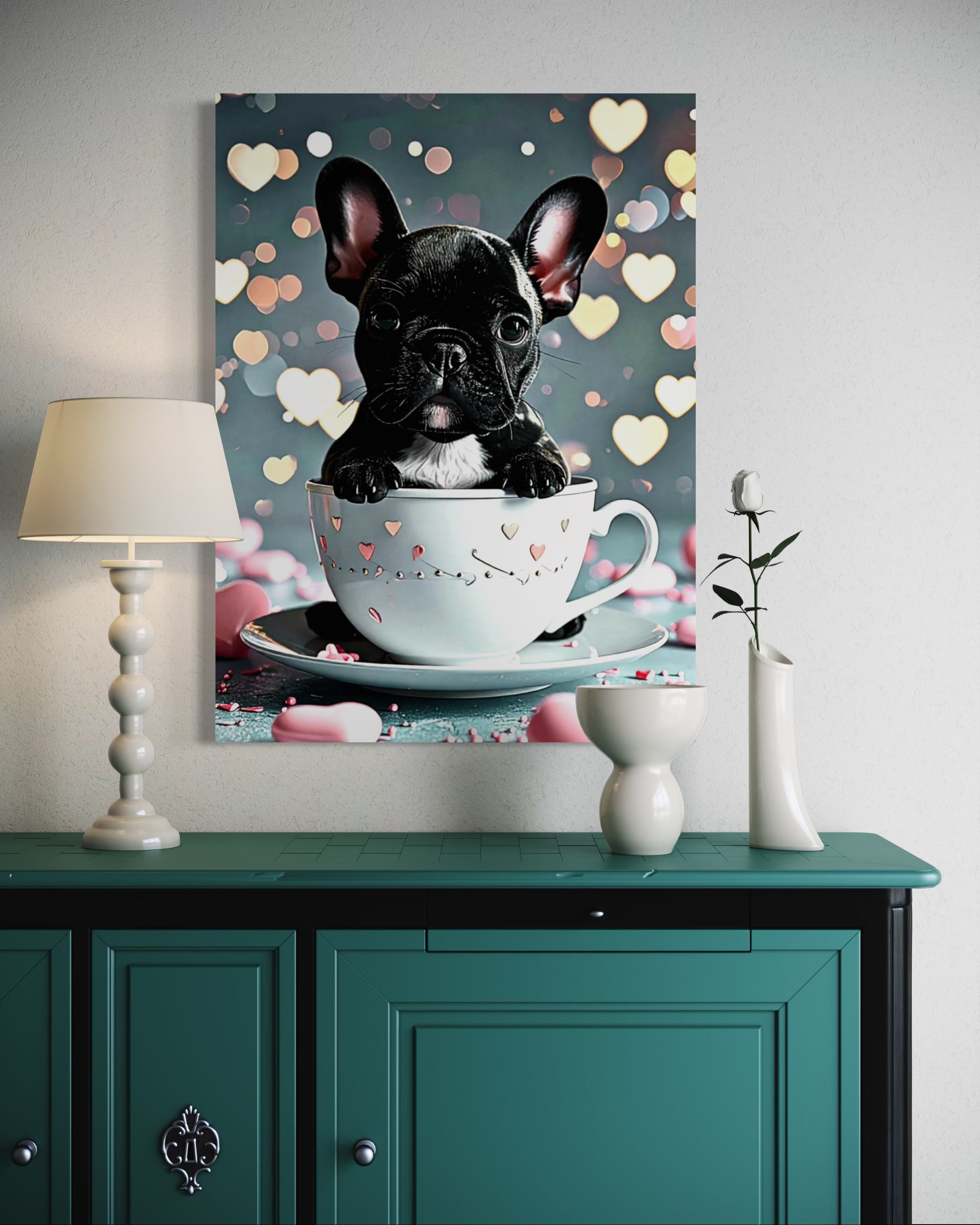 Black Teacup Frenchie
