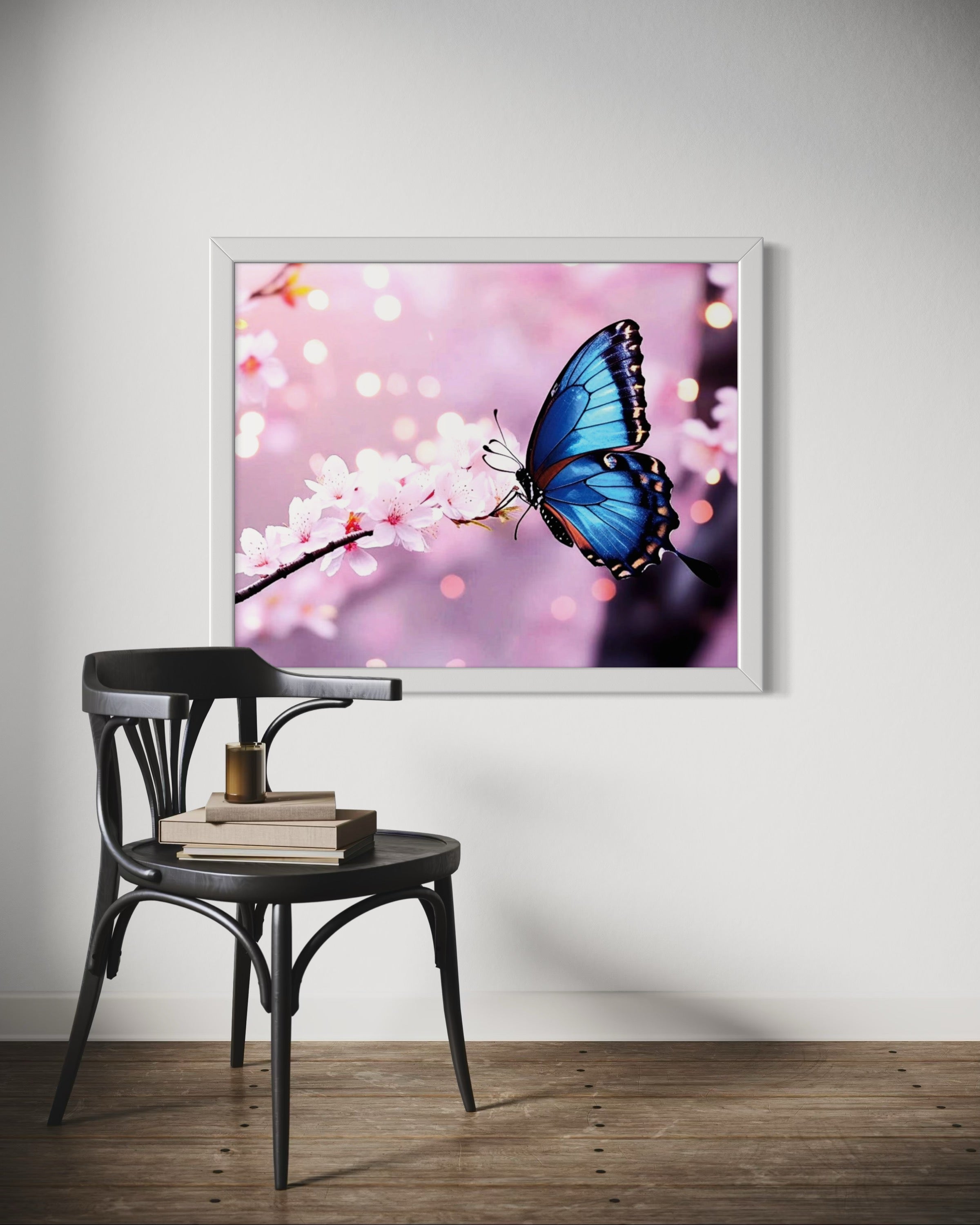Butterfly Blossoms Museum Print