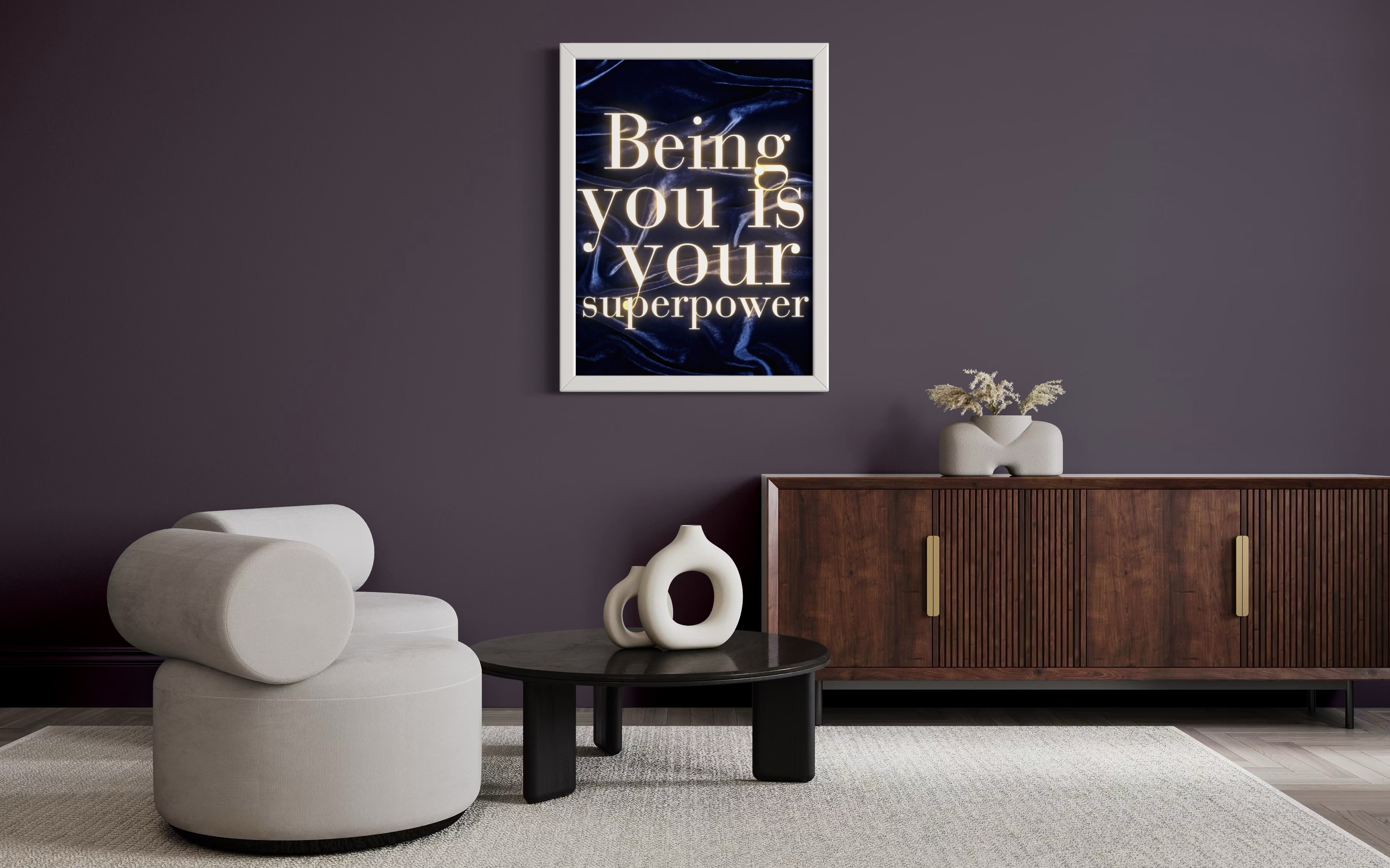 Being you is your Superpower Poster