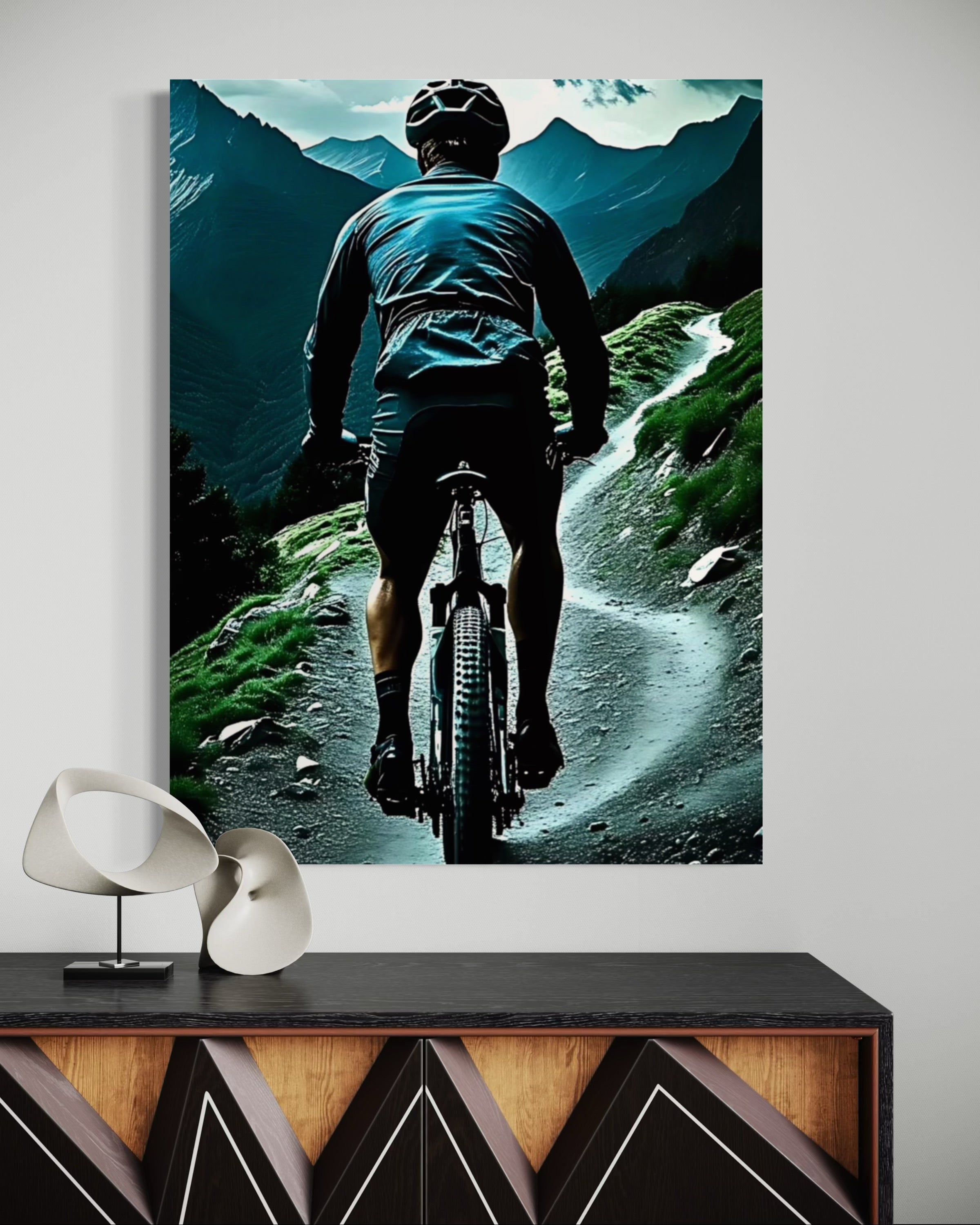 Mountain Bike Adventure – Riding in Stormy Terrain