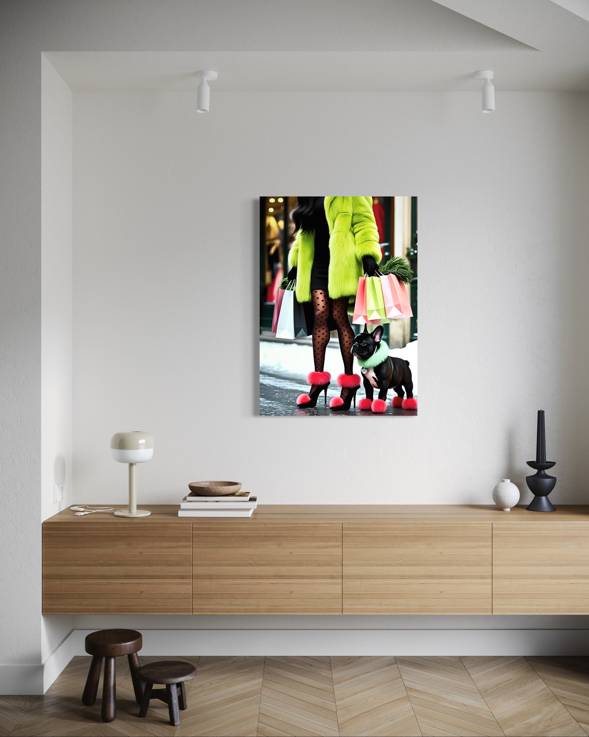 Shopping Pals Museum Print