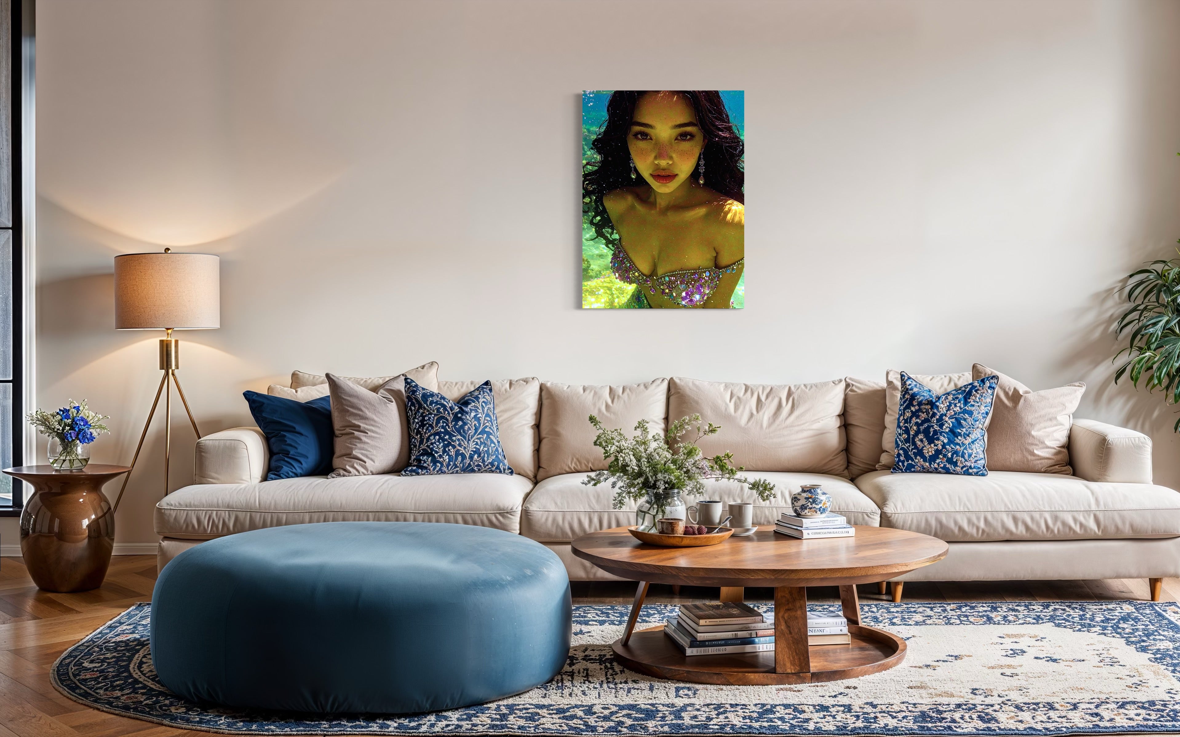 Vespera Siren of Kalanggaman Island Museum Print