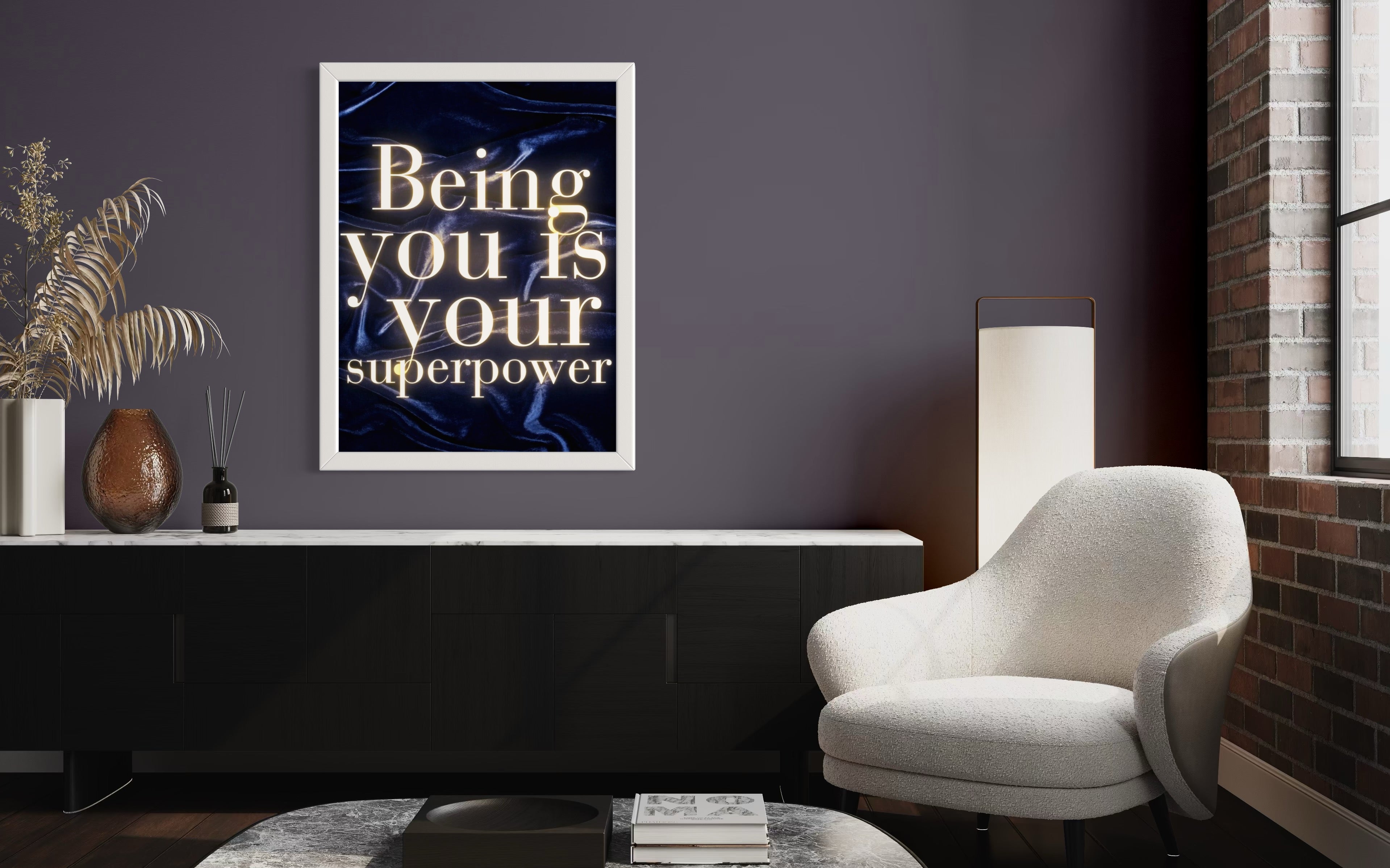 Being you is your Superpower Poster