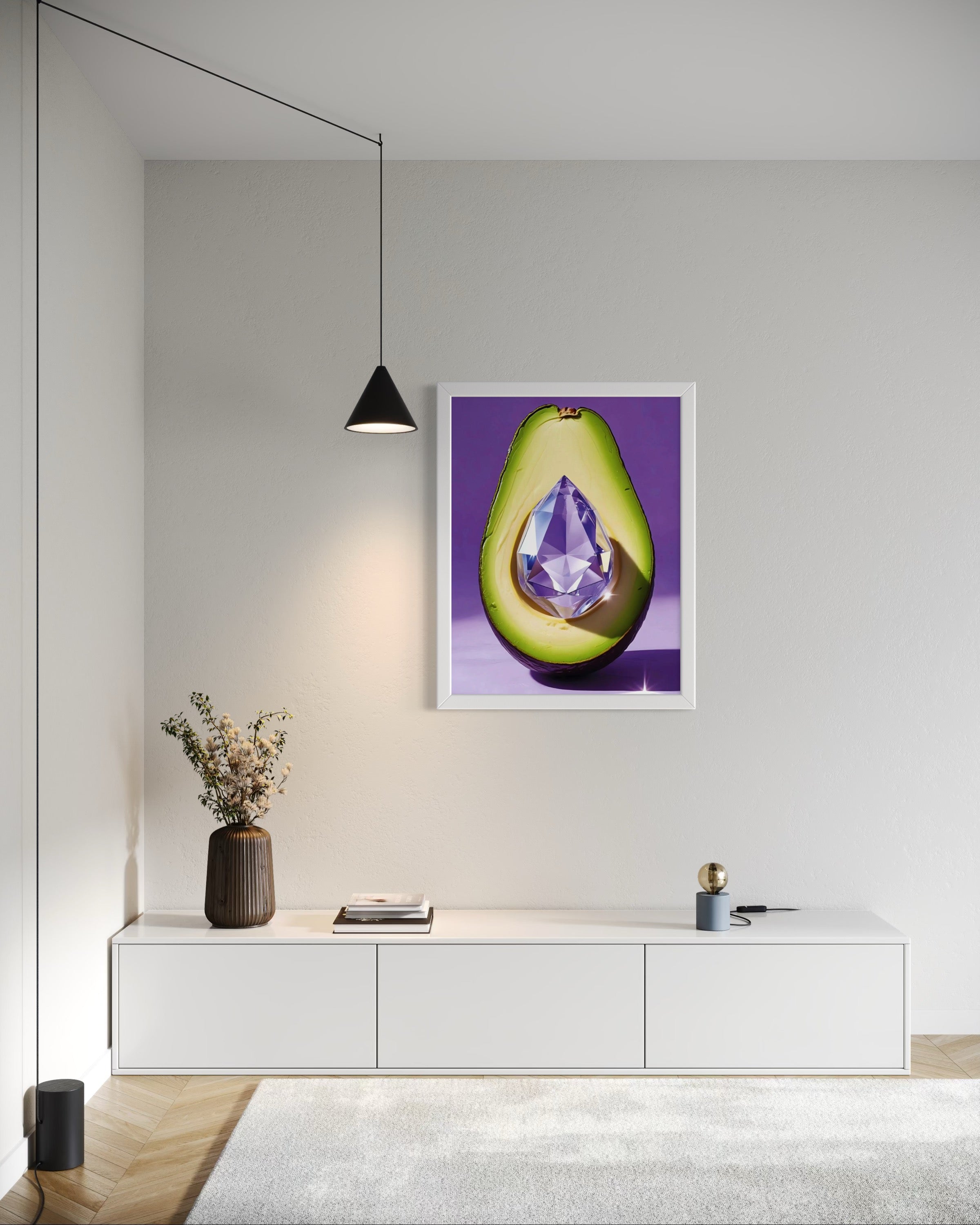 Avocado Gem Museum Print