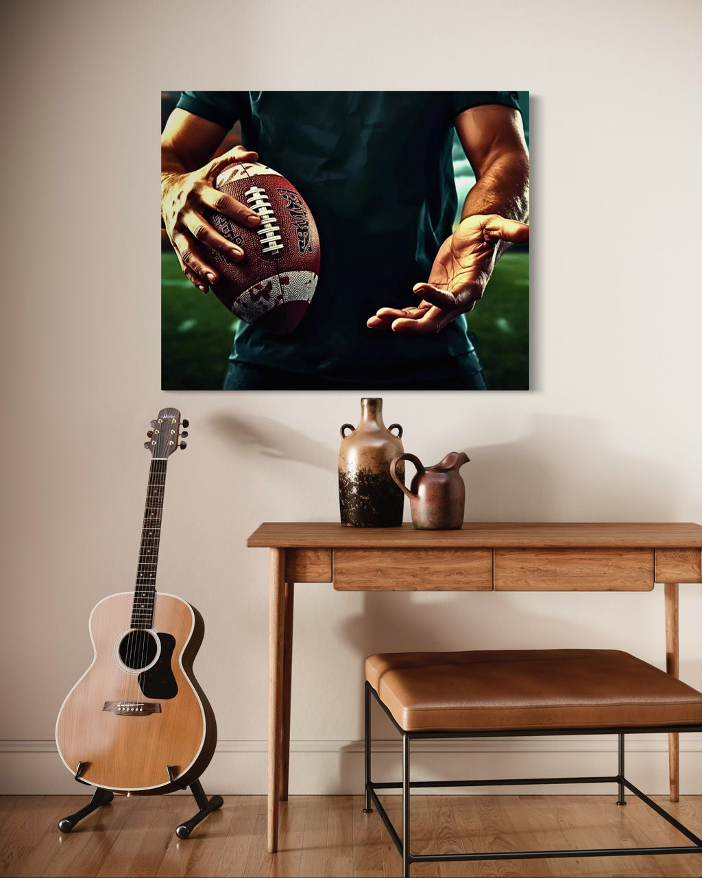 American Football Season Museum Print