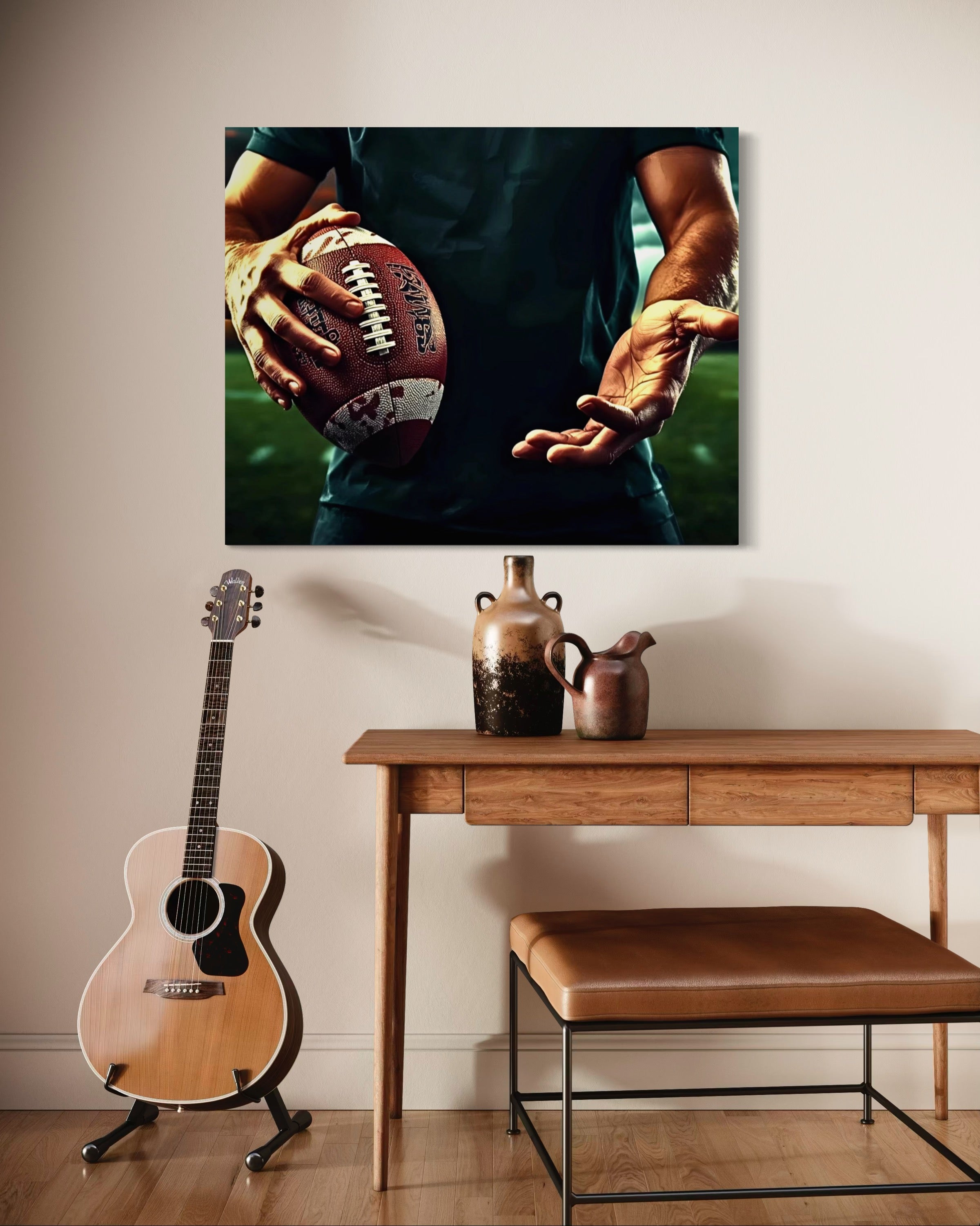 American Football Season Museum Print