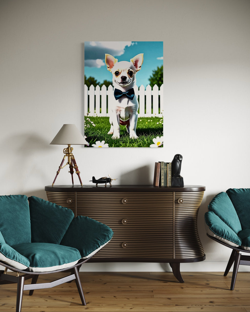White Chihuahua Puppy
