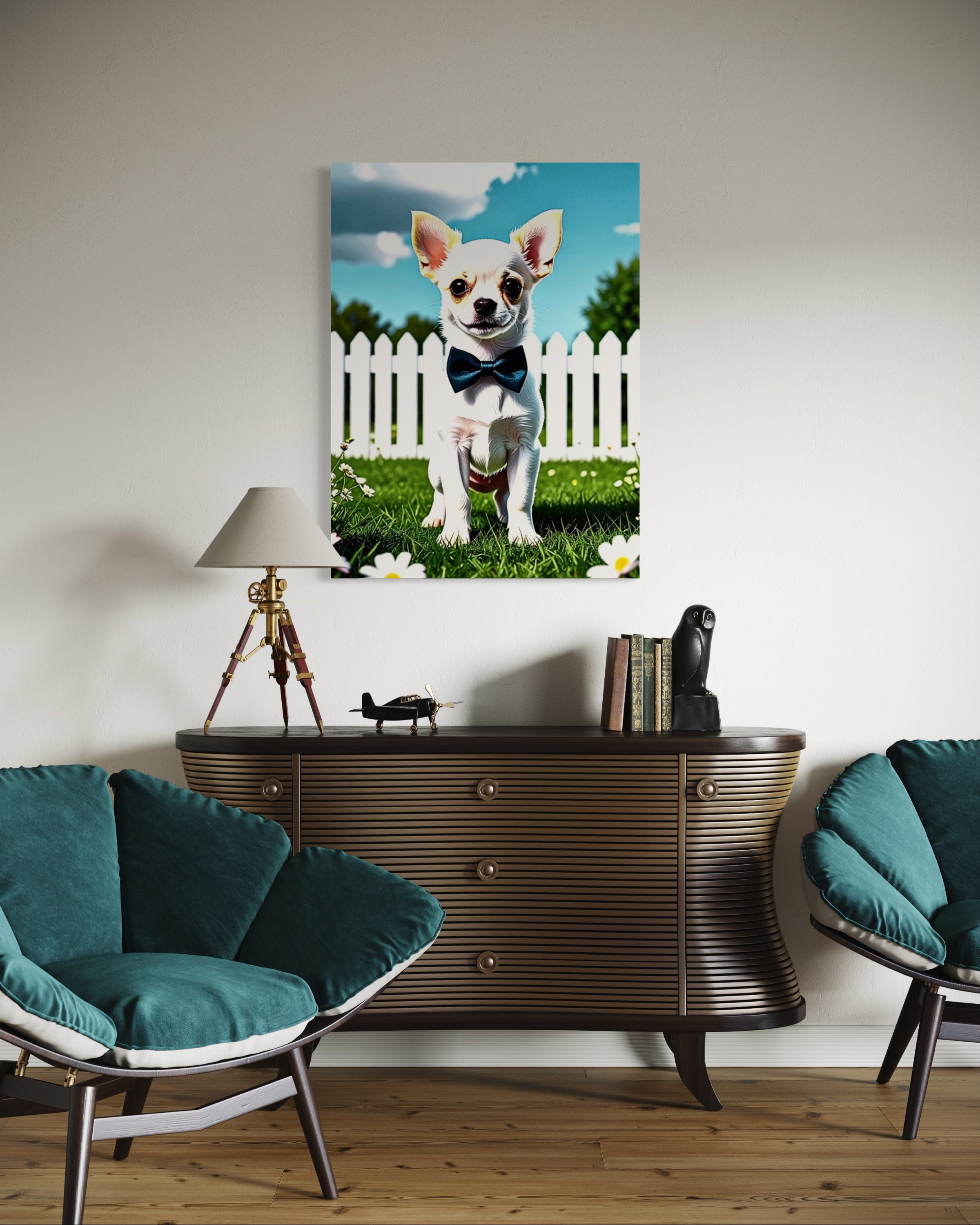 White Chihuahua Puppy
