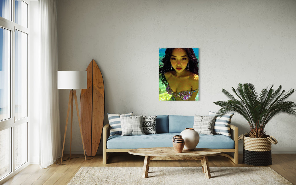 Vespera Siren of Kalanggaman Island Museum Print
