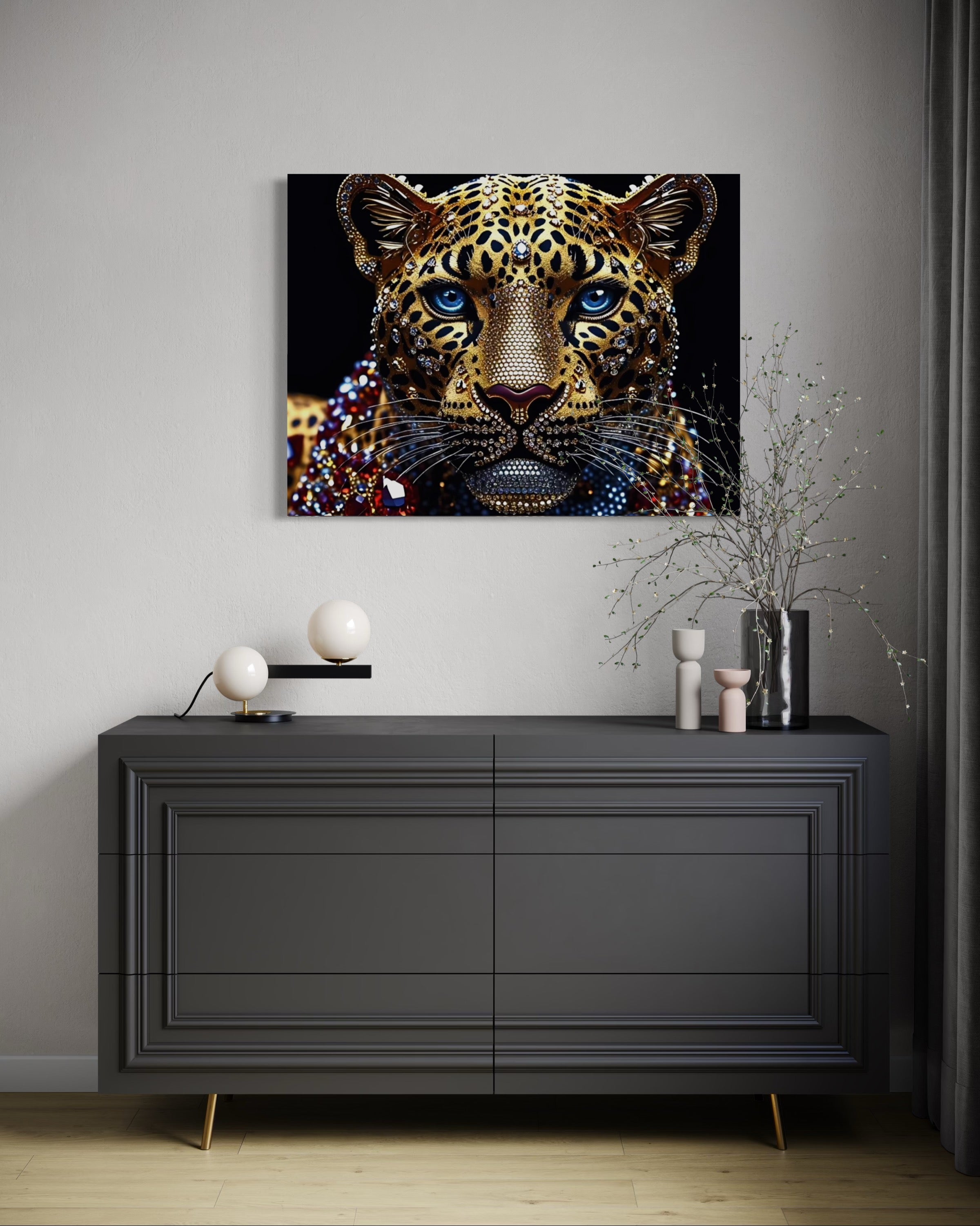 Gemstone Leopard