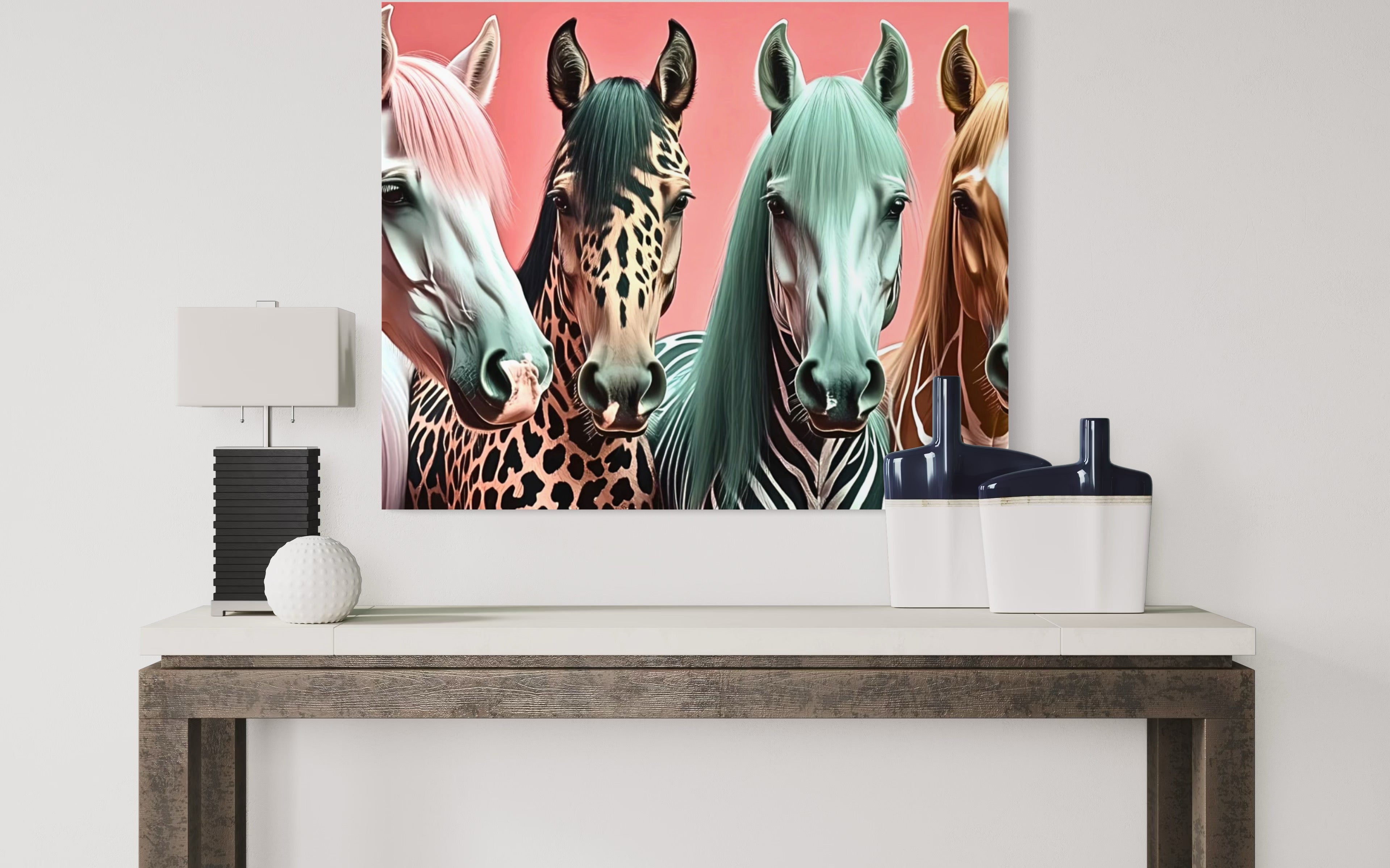 Impossible Horses Museum Print
