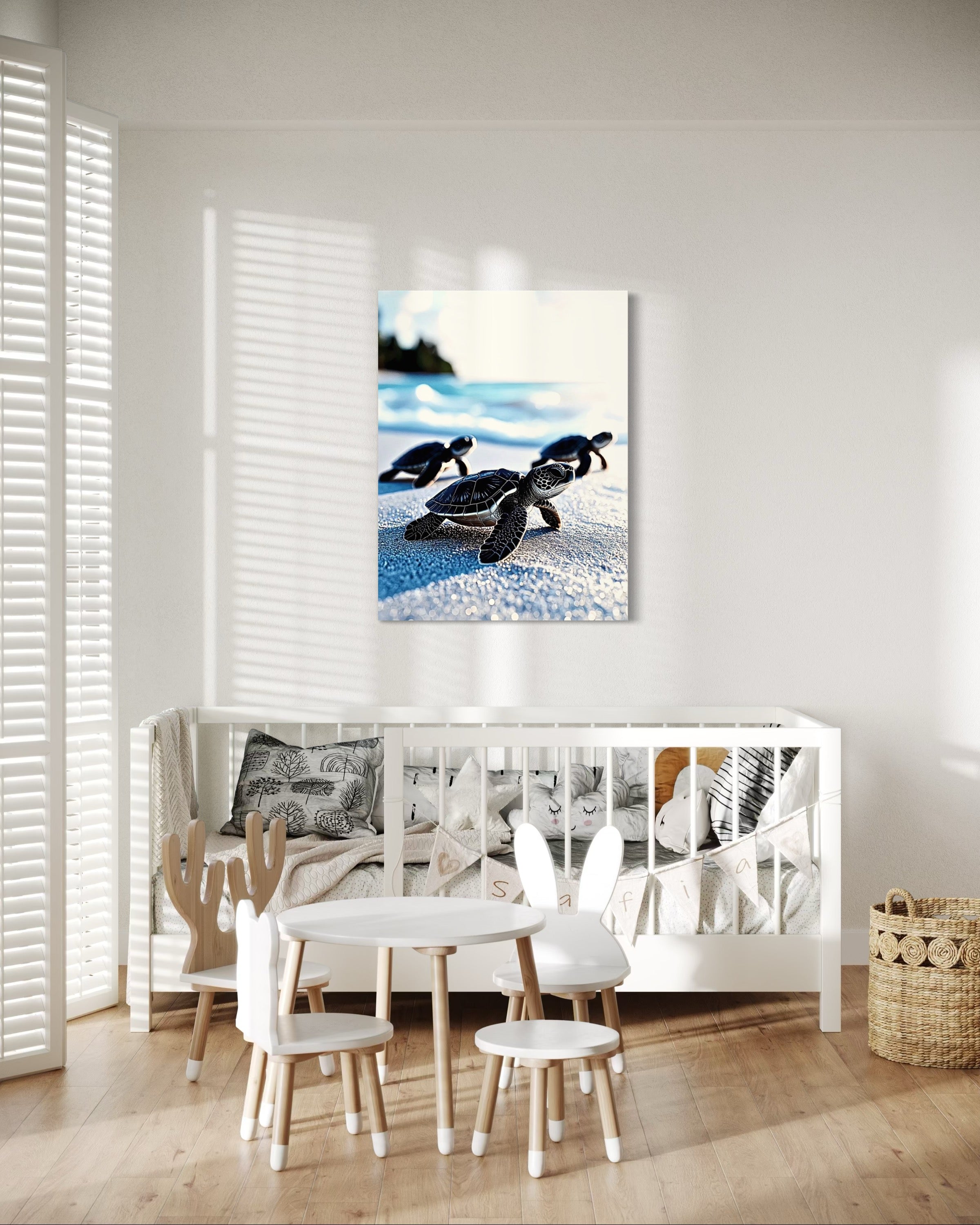 Baby Sea Turtles Museum Print
