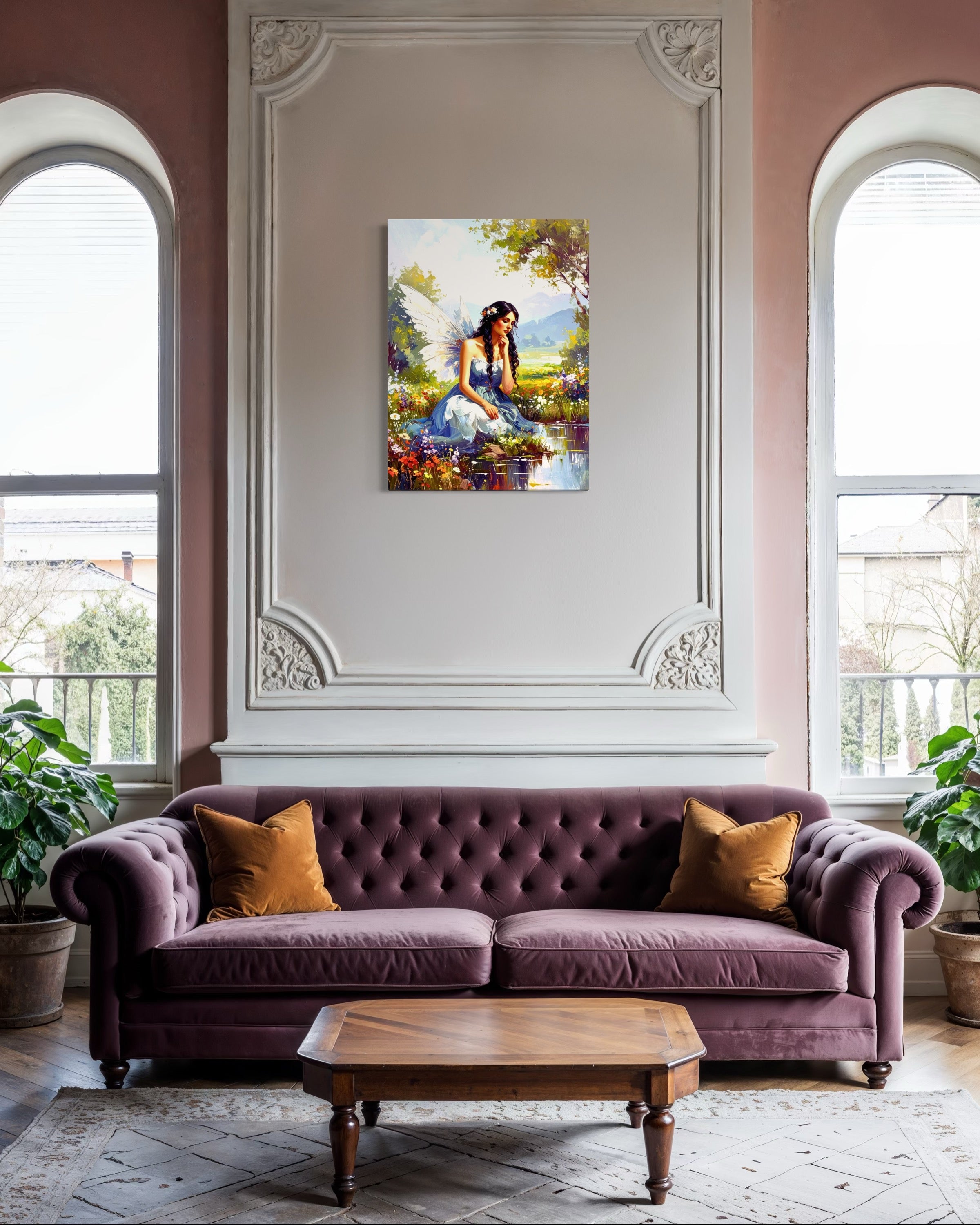 Dreamy Fairy Meadow Poster