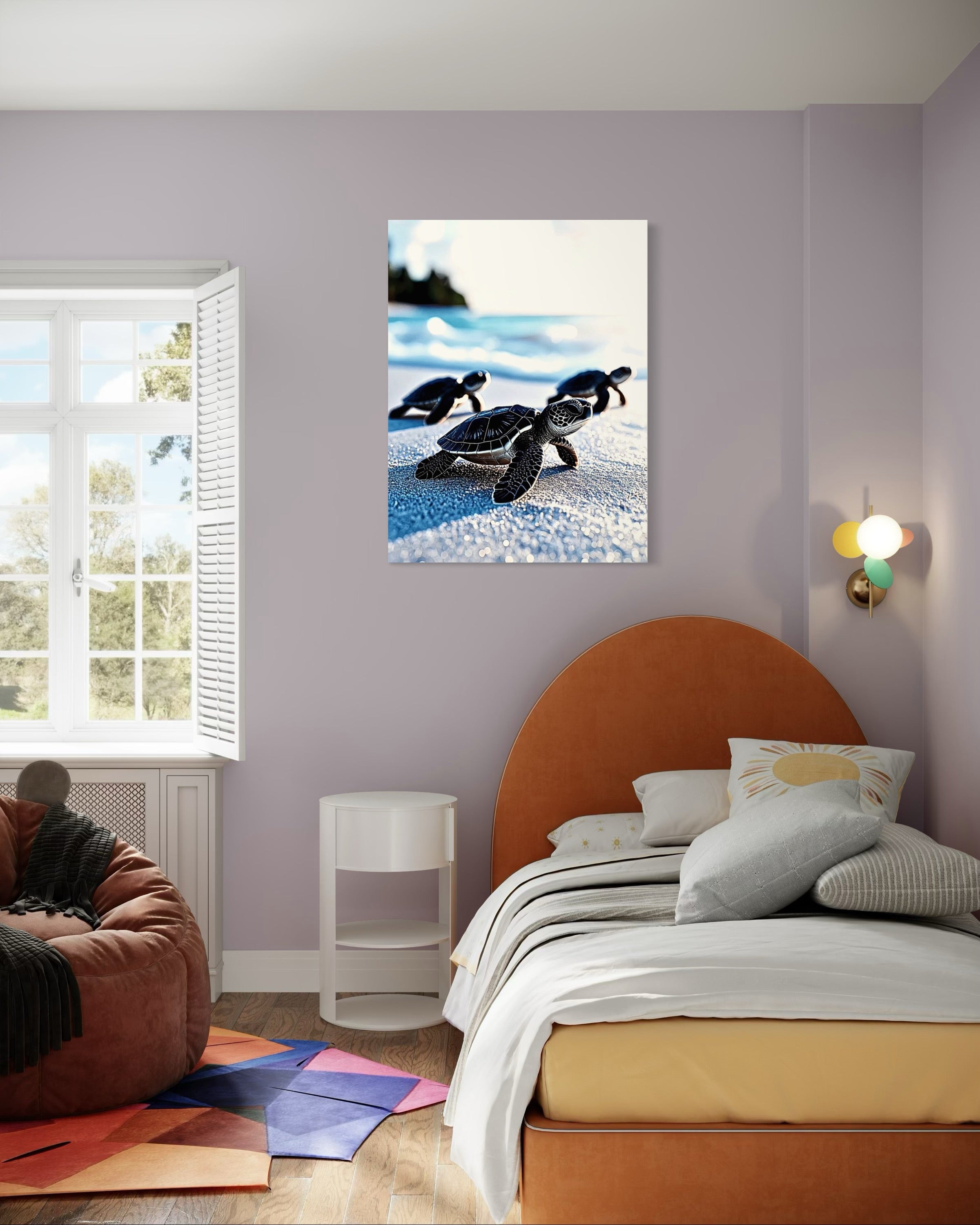 Baby Sea Turtles Museum Print