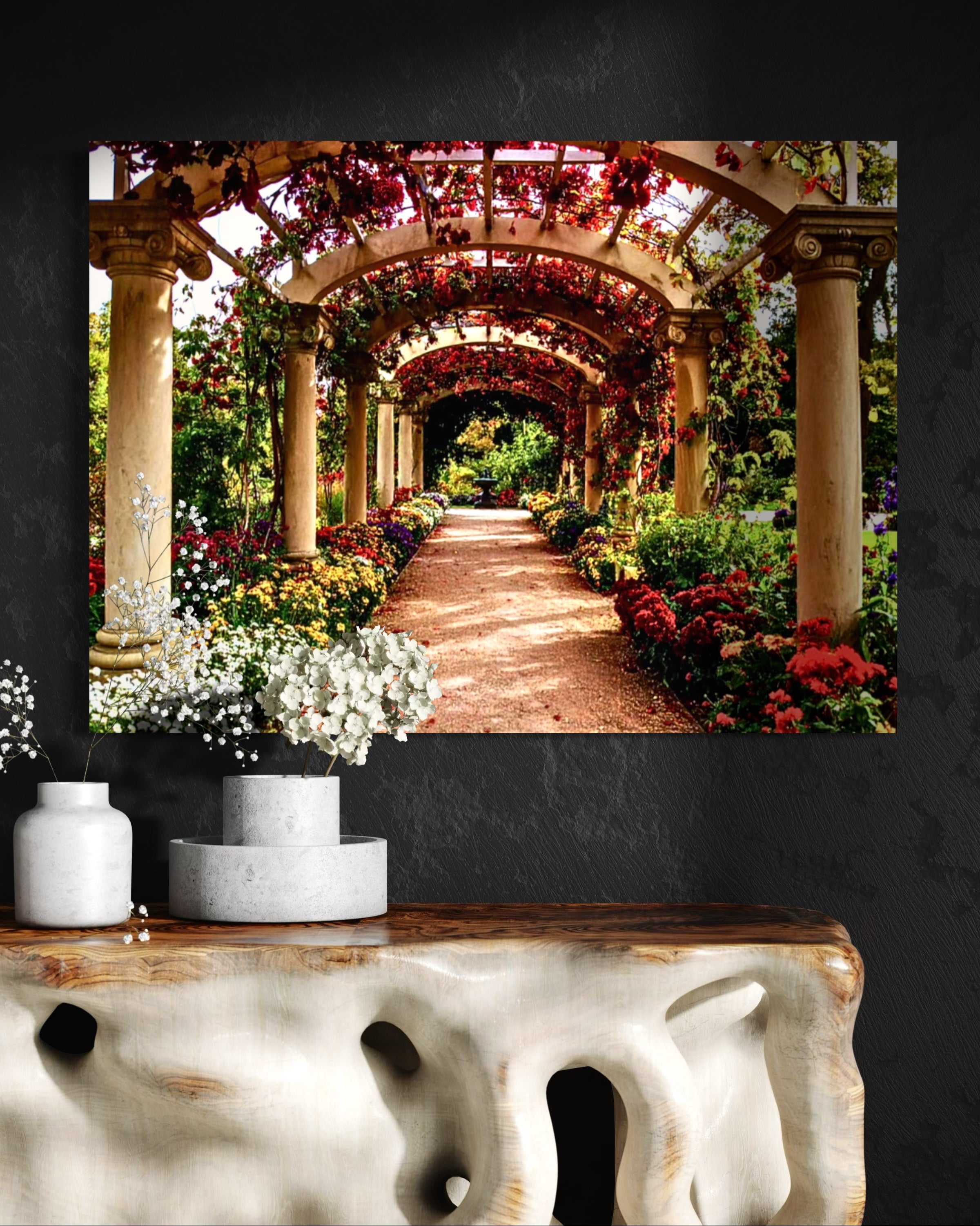 Autumn Botanical Garden Day Museum Print