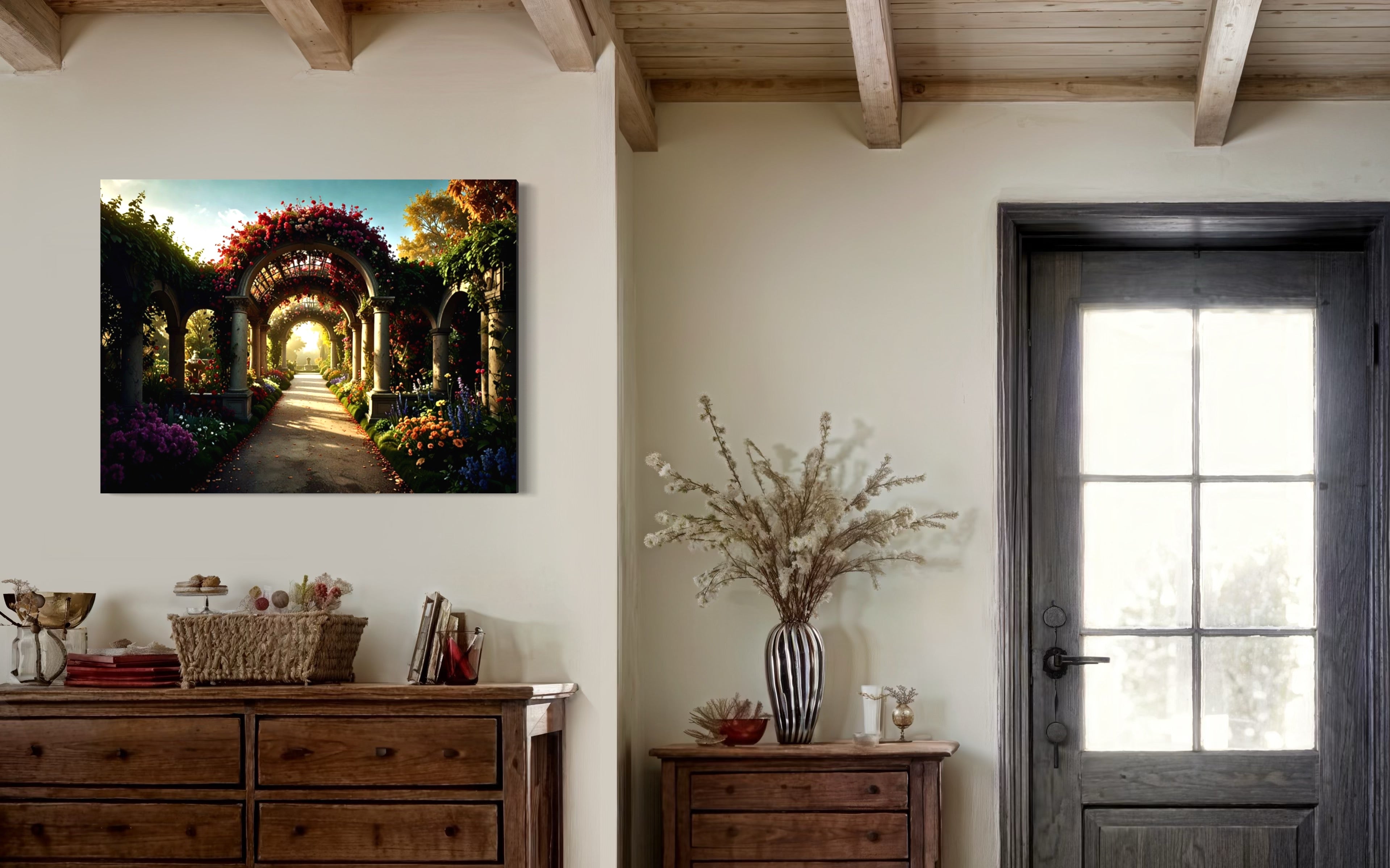 Fall Botanical Garden Museum Print
