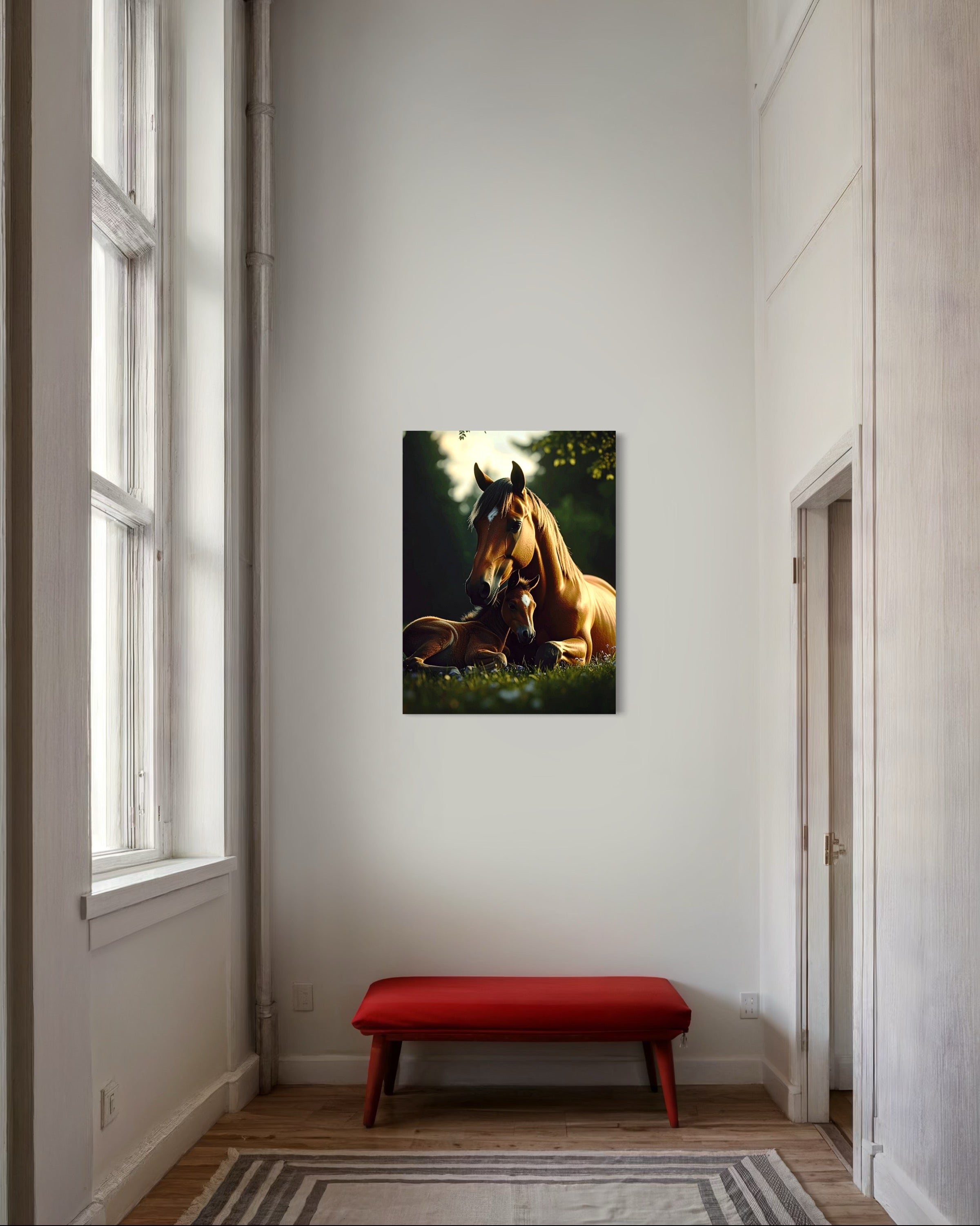 Rest in the Meadow Museum Print