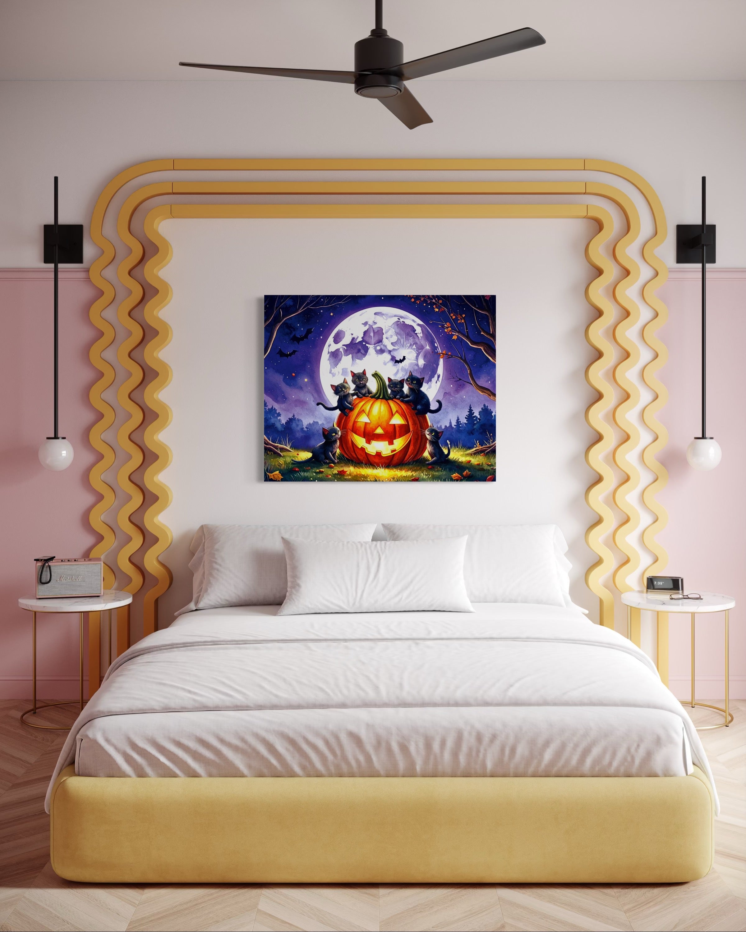 Kittens on a Jack O Lantern