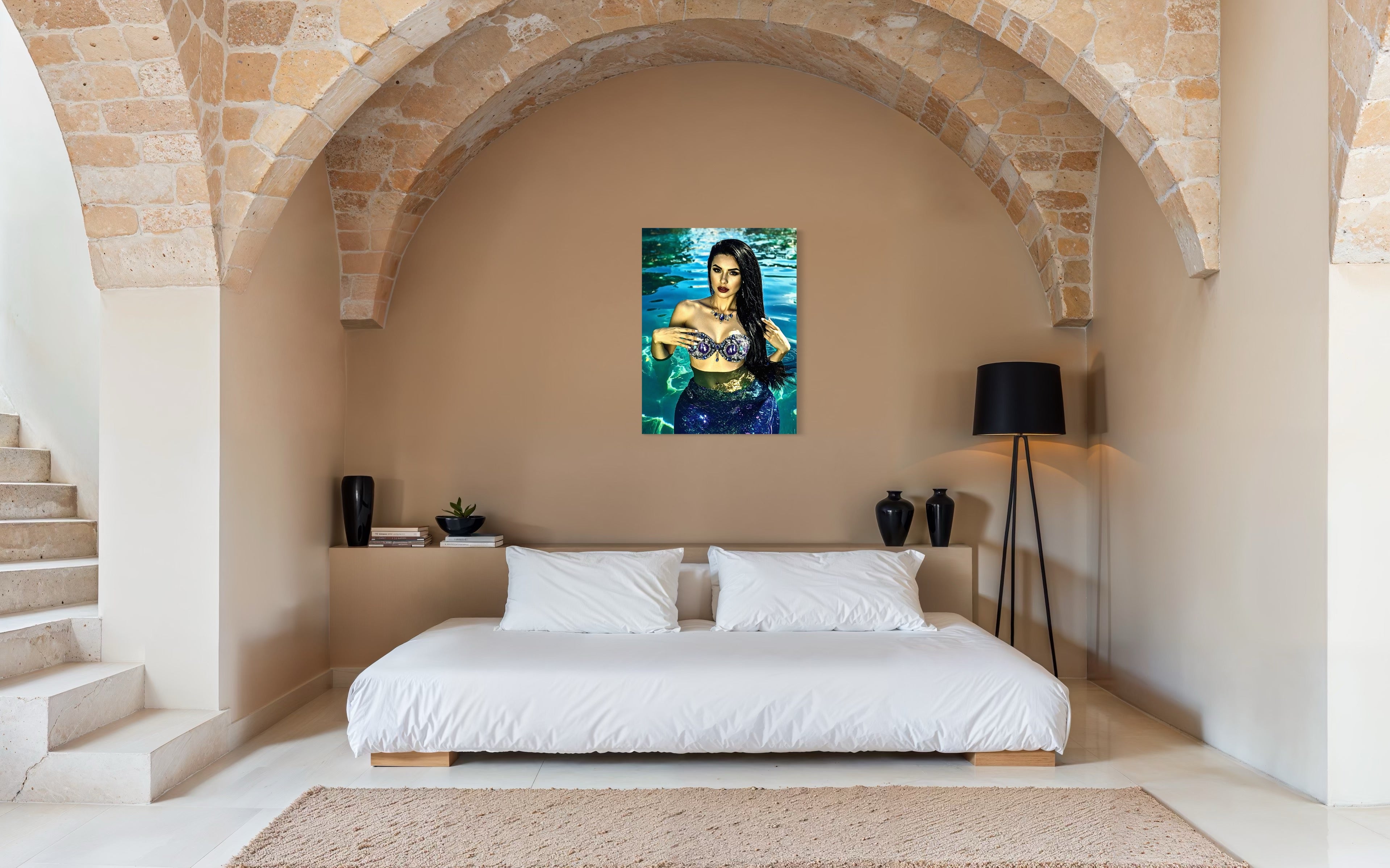Delphine Siren of the Baltic Sea Museum Print