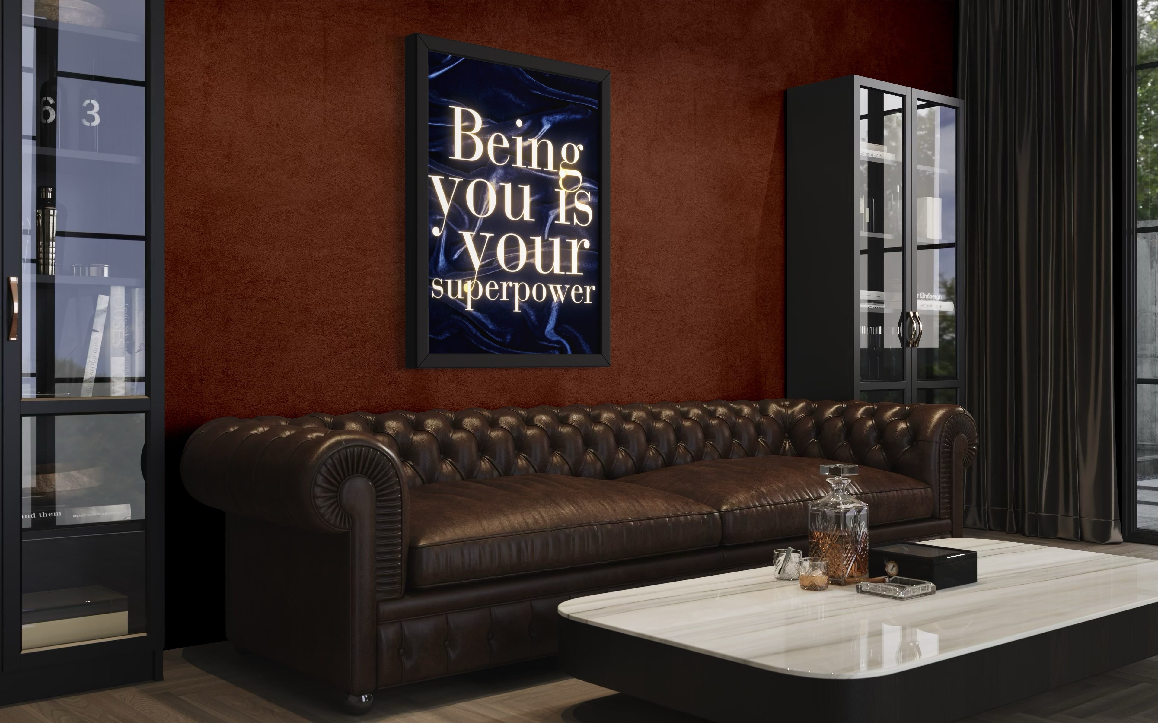 Being you is your Superpower Poster