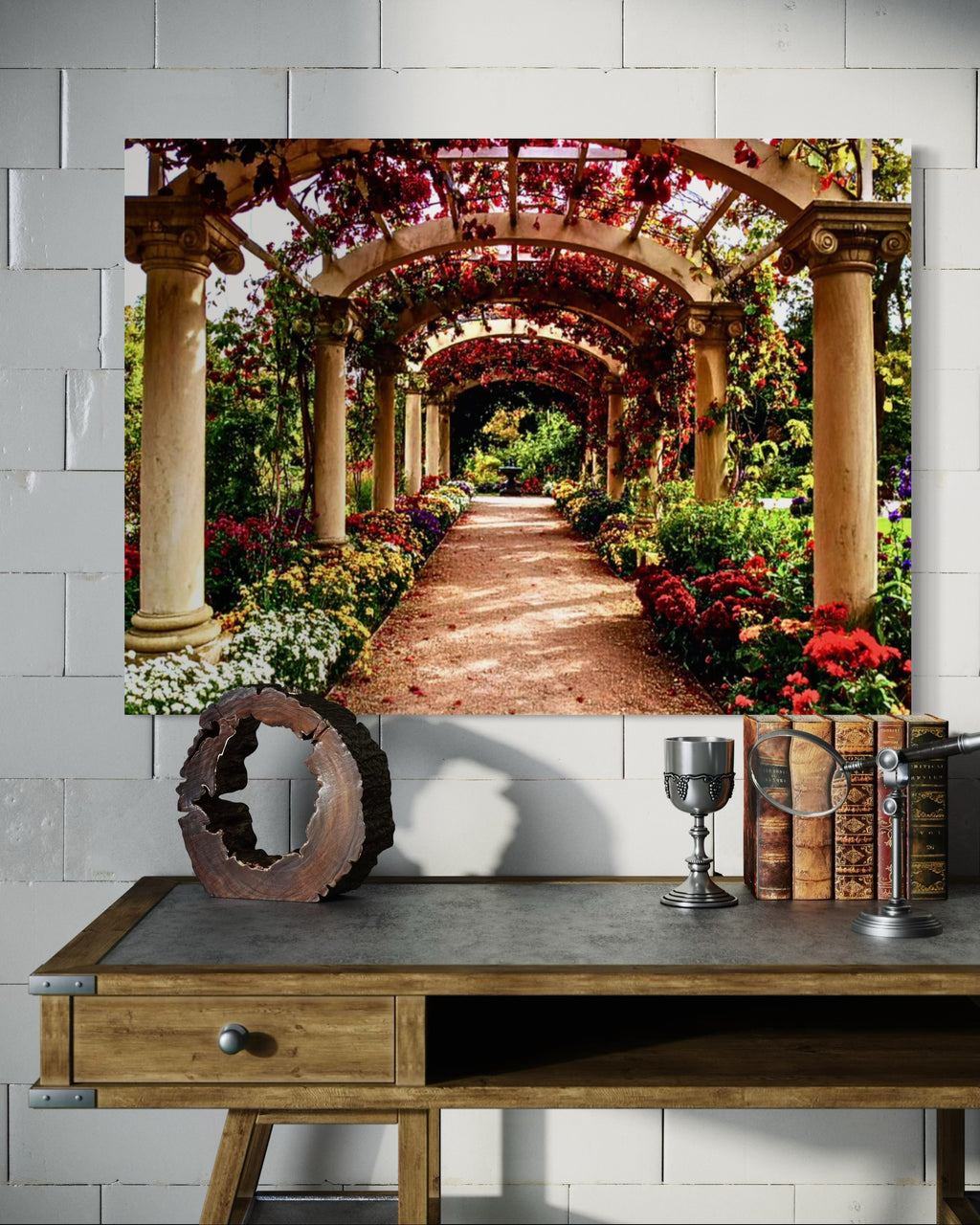 Autumn Botanical Garden Day Museum Print