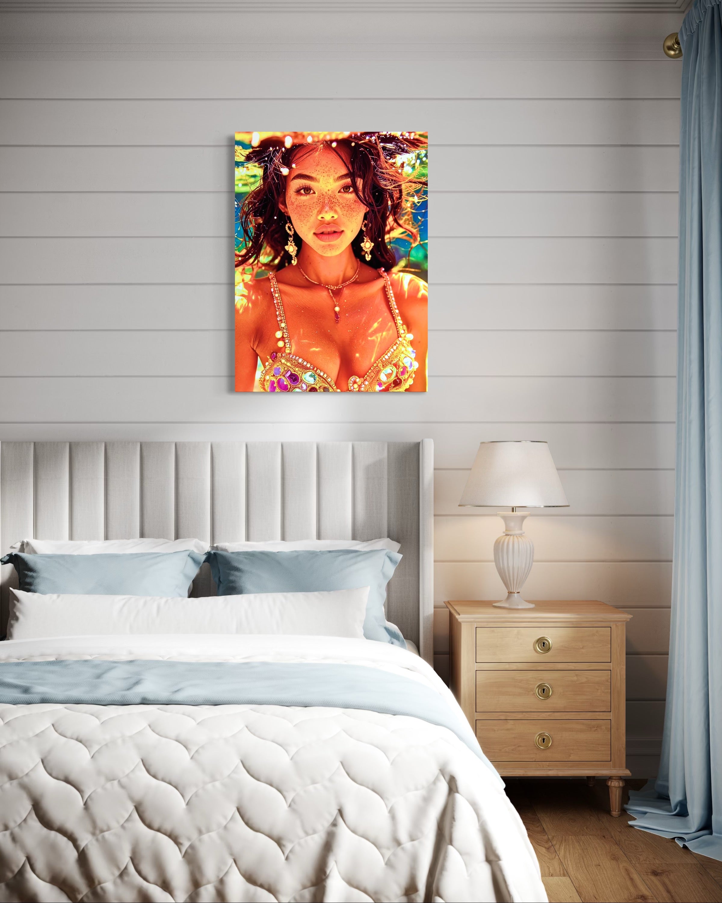 Nerida Siren of Baia do Sancho, Brazil Museum Print