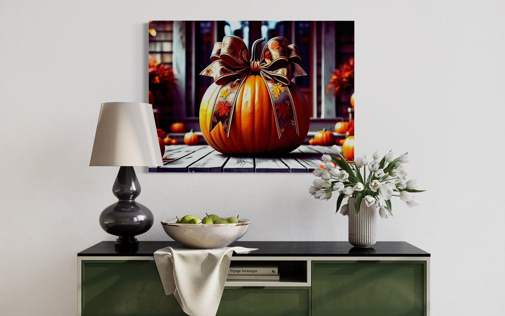 Thanksgiving Porch Pumpkin II